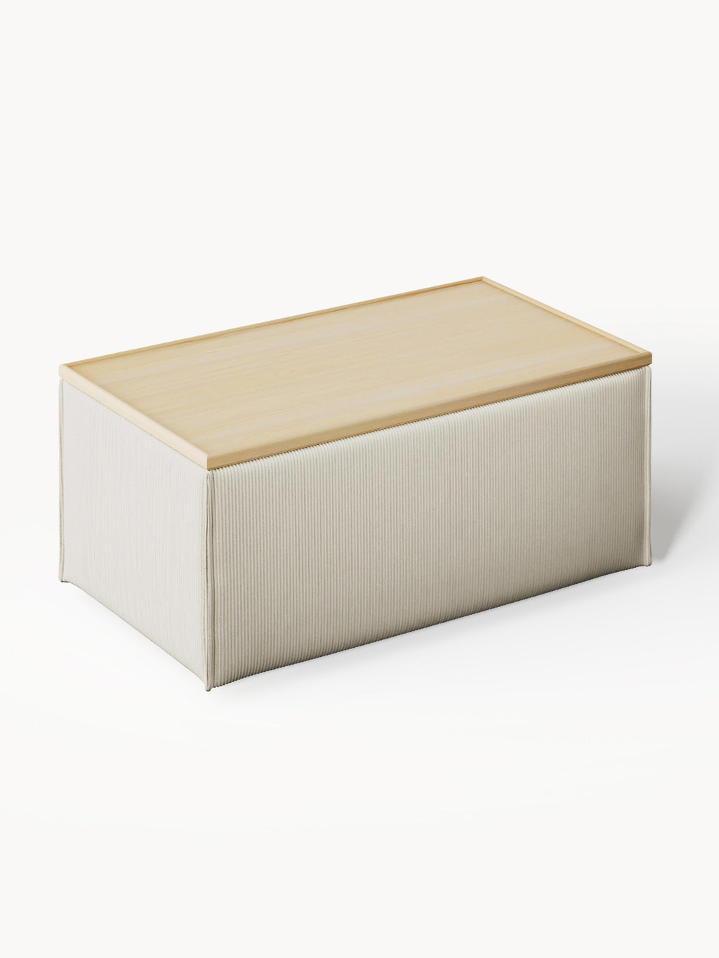 Lennon Corduroy Ottoman with Storage