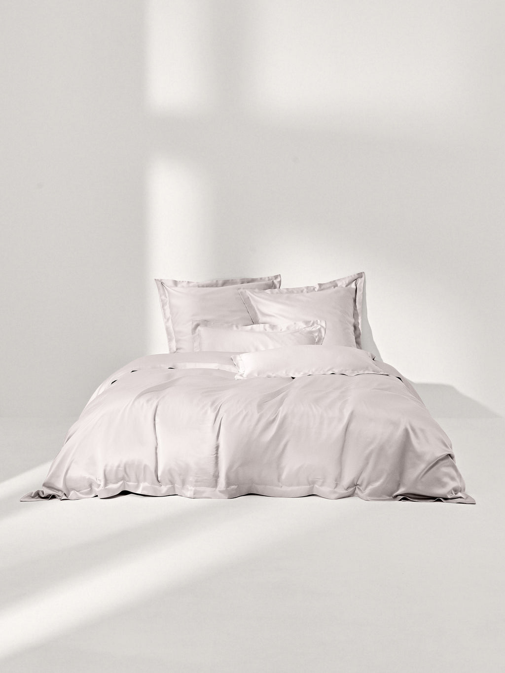 Sylvie Silk Duvet Cover