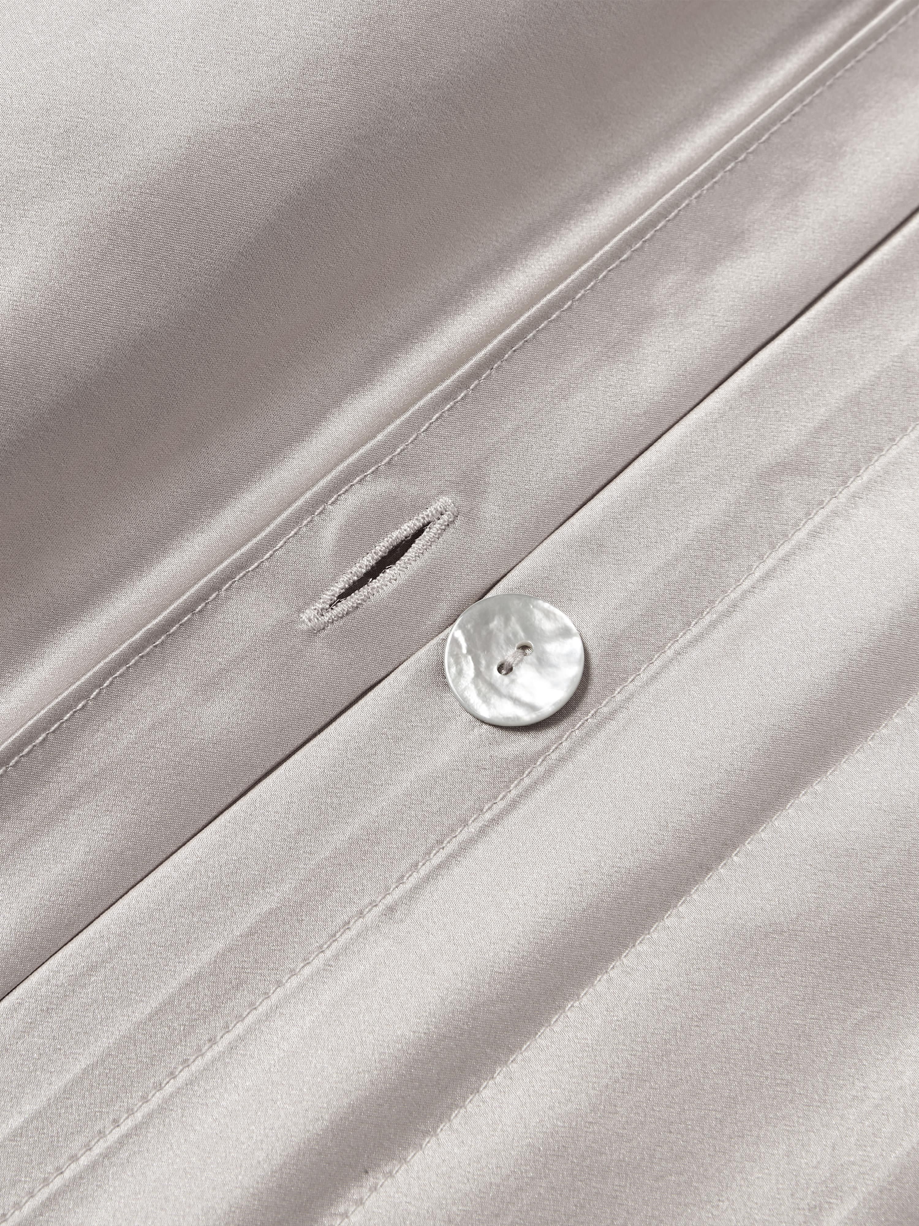 Sylvie Silk Duvet Cover