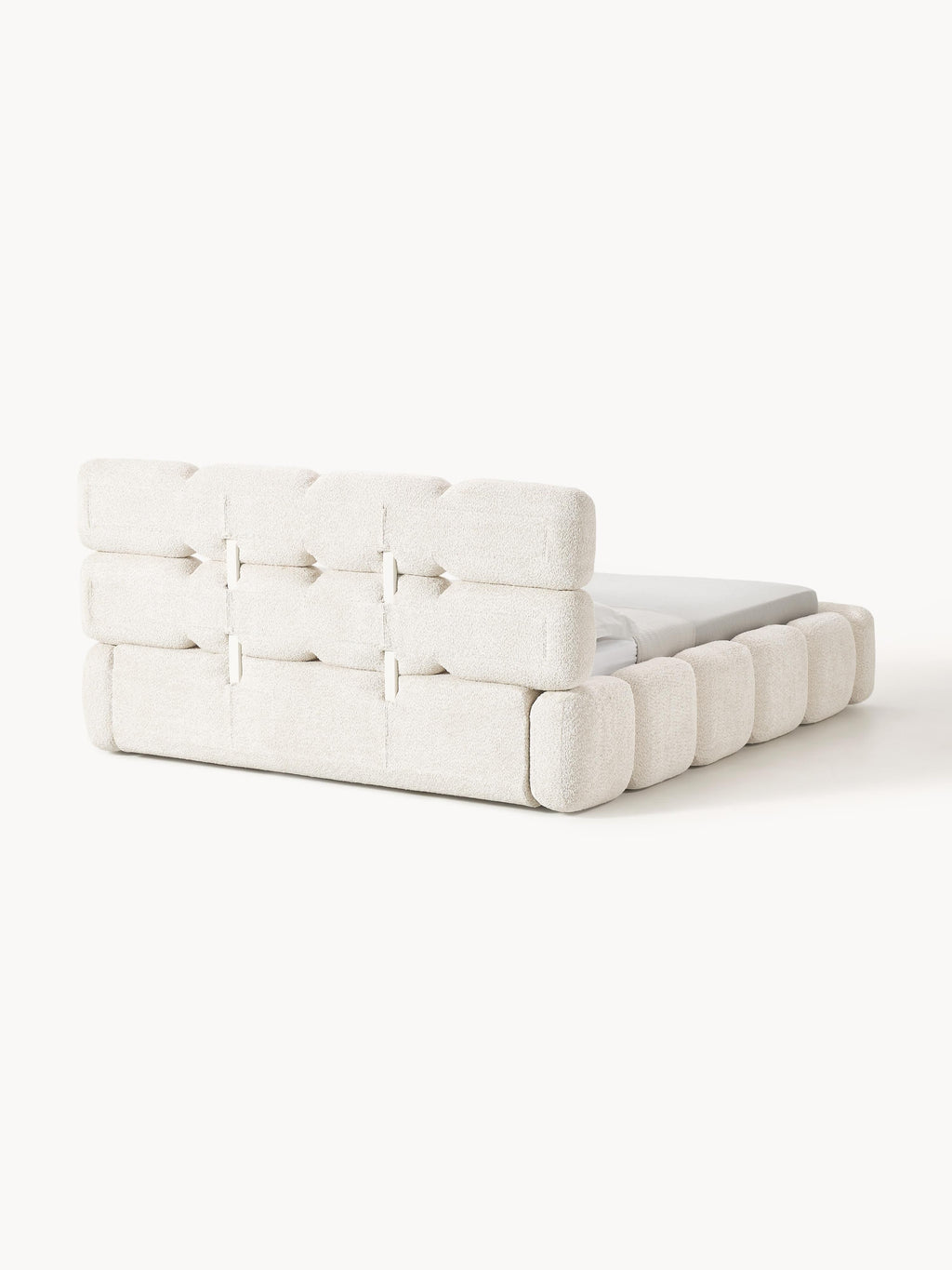 Tayla Upholstered Teddy Bouclé Bed