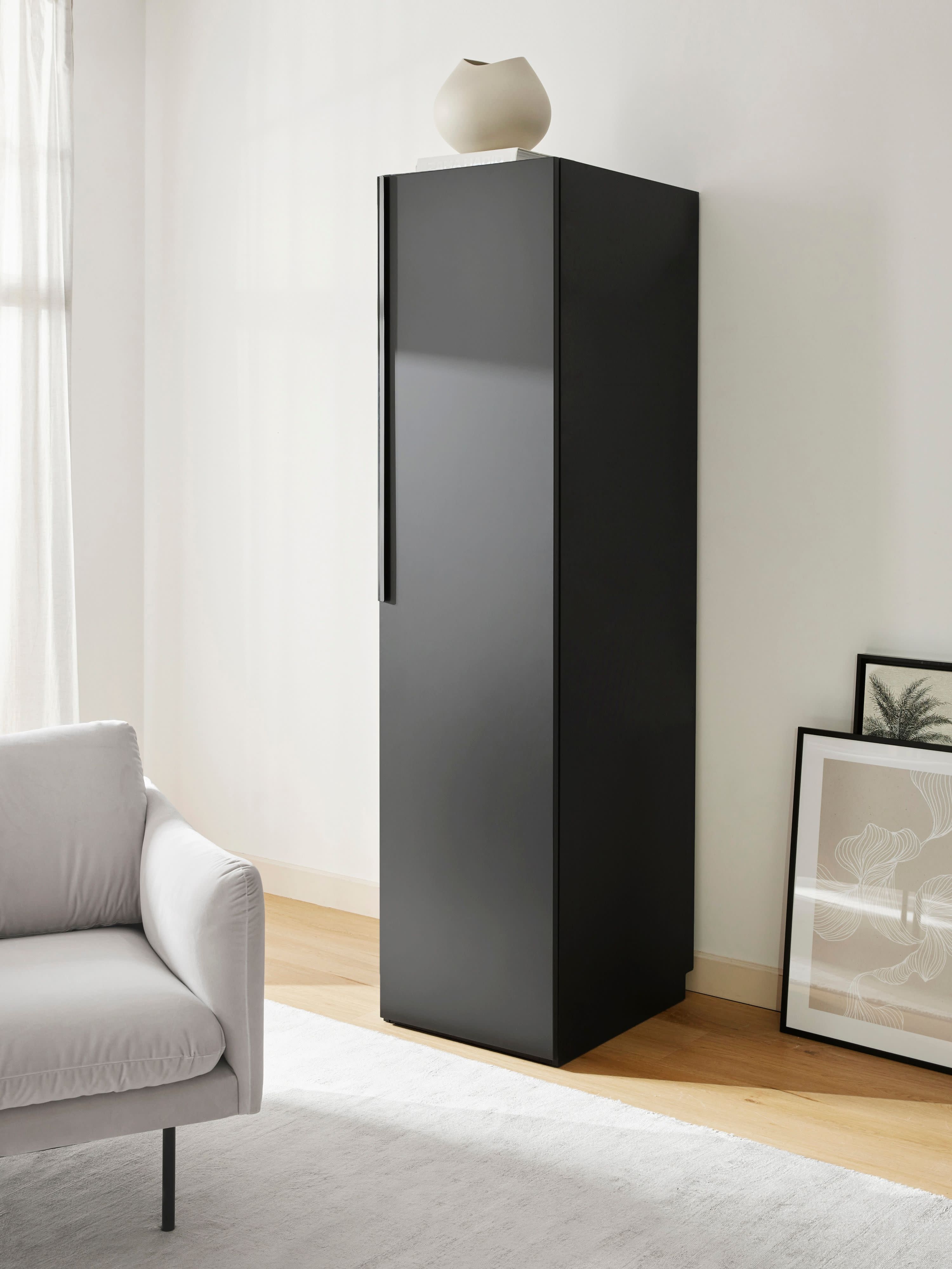 Leon Modular Hinged Door Wardrobe, 50 cm Wide, in various sizes