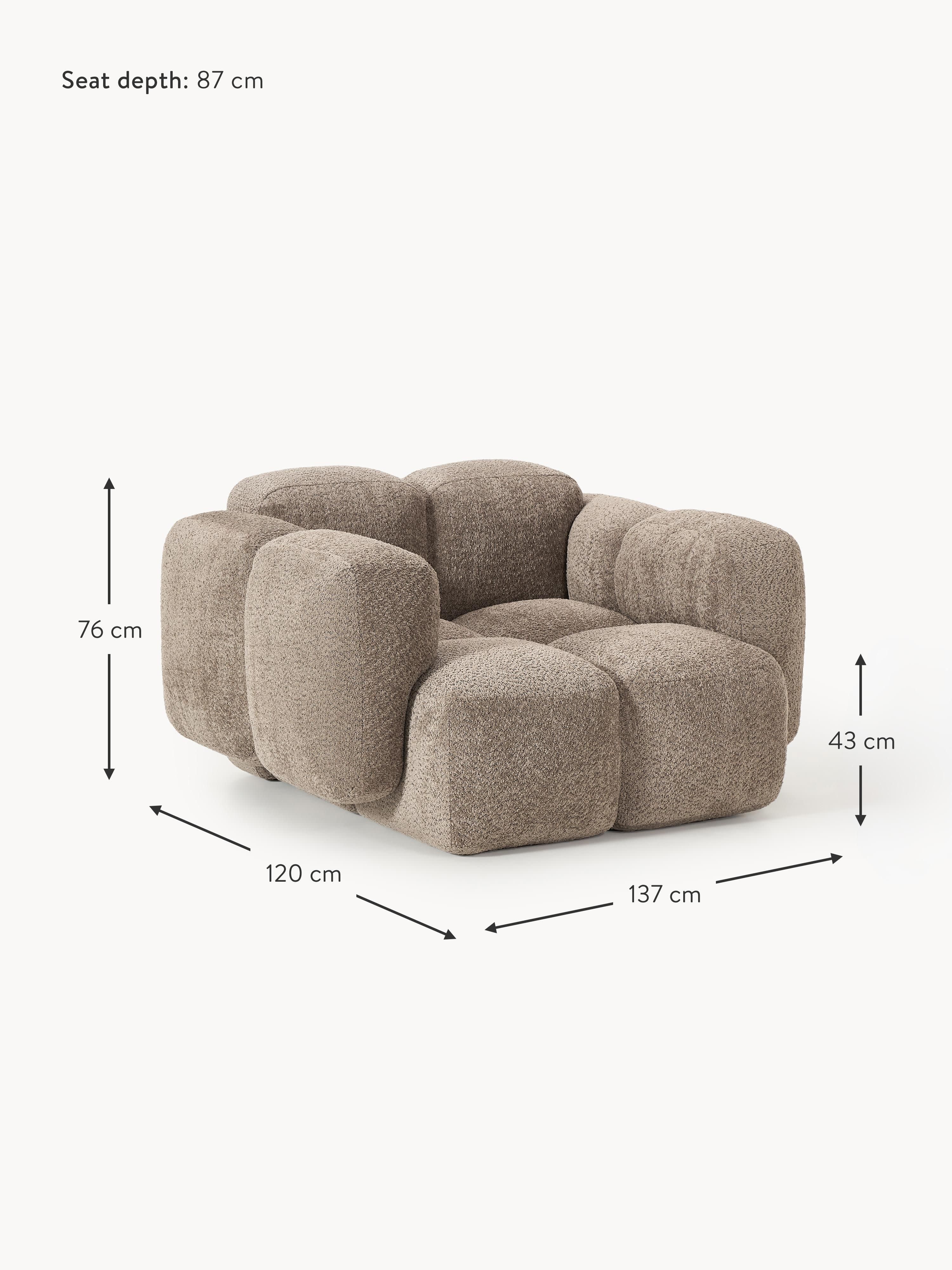 Tayla Teddy Bouclé Lounge Chair