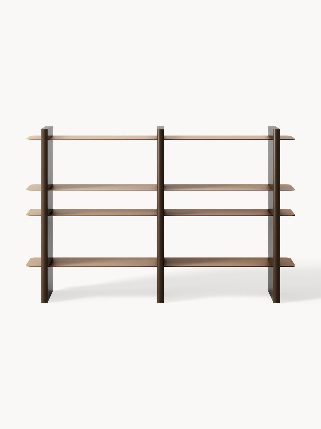 Rami Shelving Unit with Metal Elements