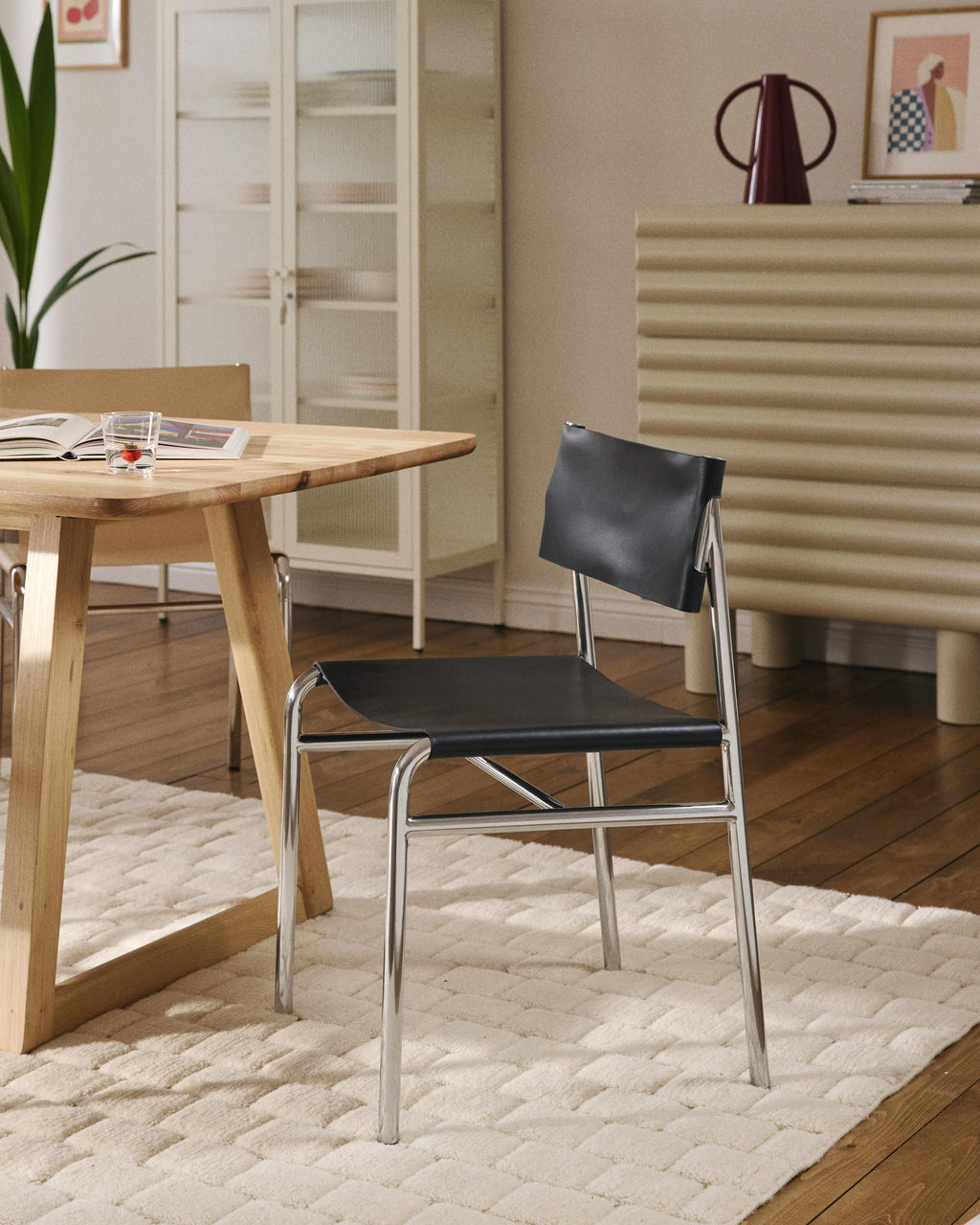 Jordan Leather Dining Chair