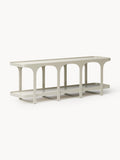 Gallery image 1 - Travertine Effect Lowboard Bella
