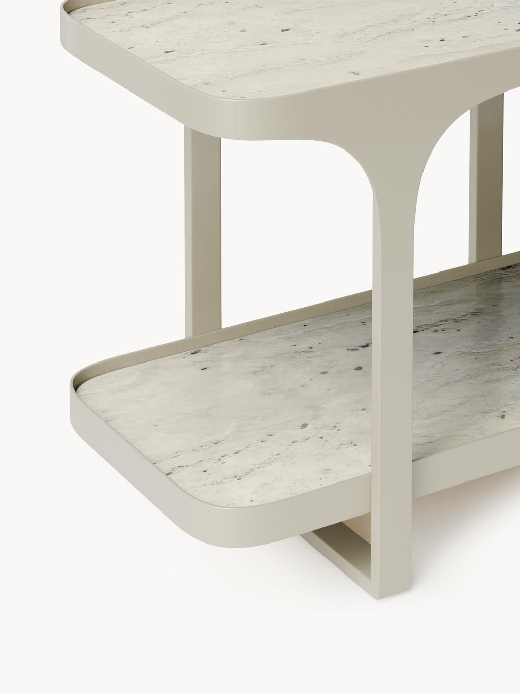 Bella Travertine Effect Lowboard