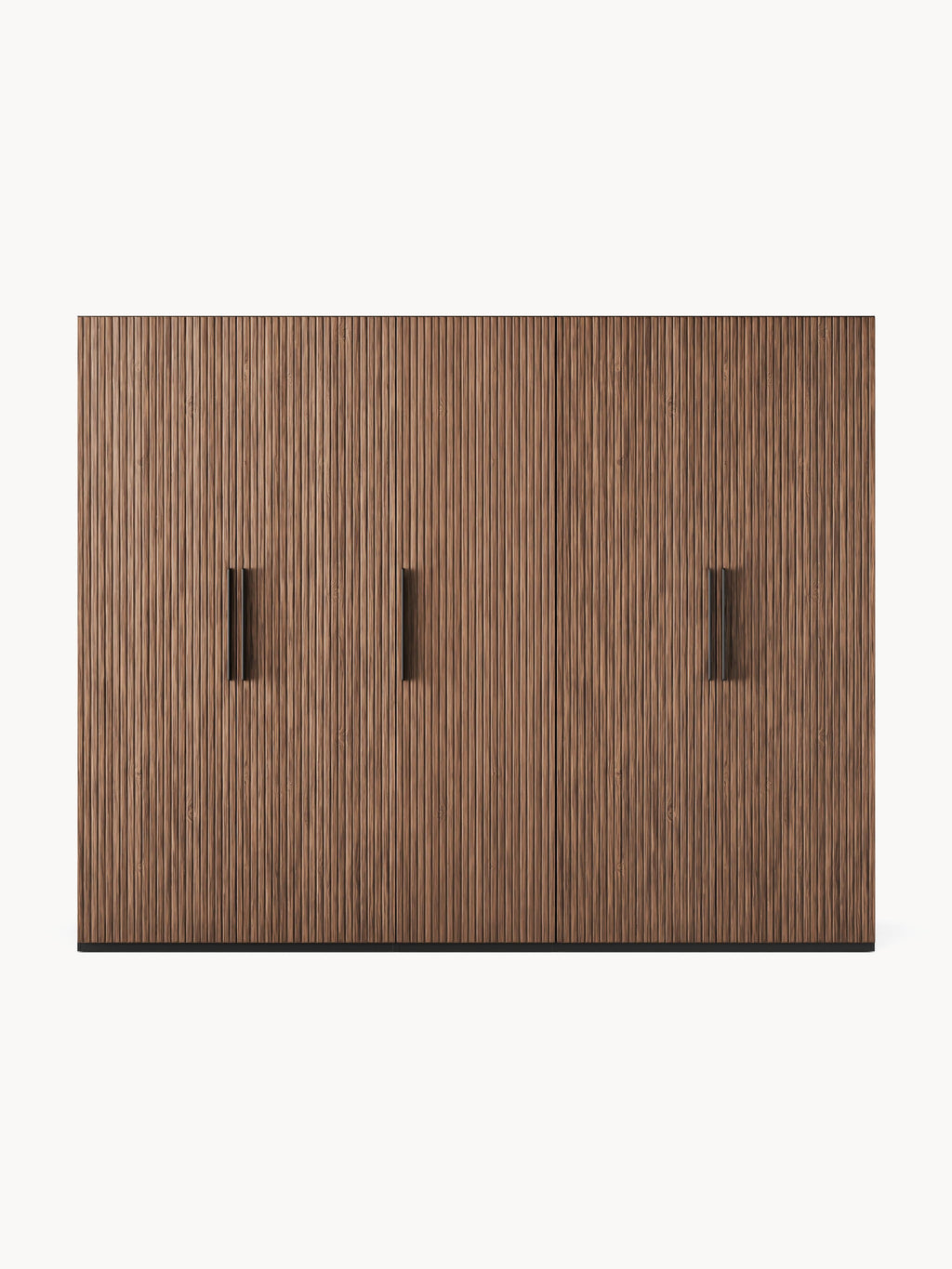 Simone Modular Revolving Door Wardrobe, 250 cm Wide, in various sizes