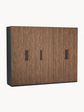 Gallery image 1 - Modular Revolving Door Wardrobe Simone, 250 cm Wide, in various sizes