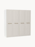 Gallery image 1 - Modular Hinged Door Wardrobe Charlotte, 200 cm Wide, in various sizes
