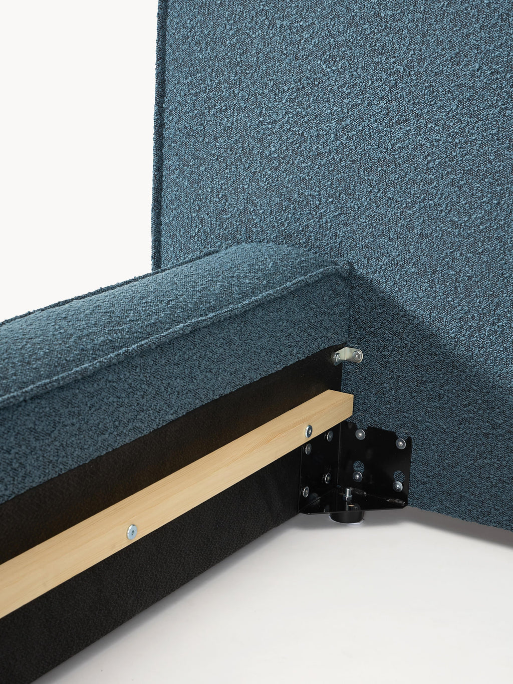 Lennon Upholstered Bouclé Bed
