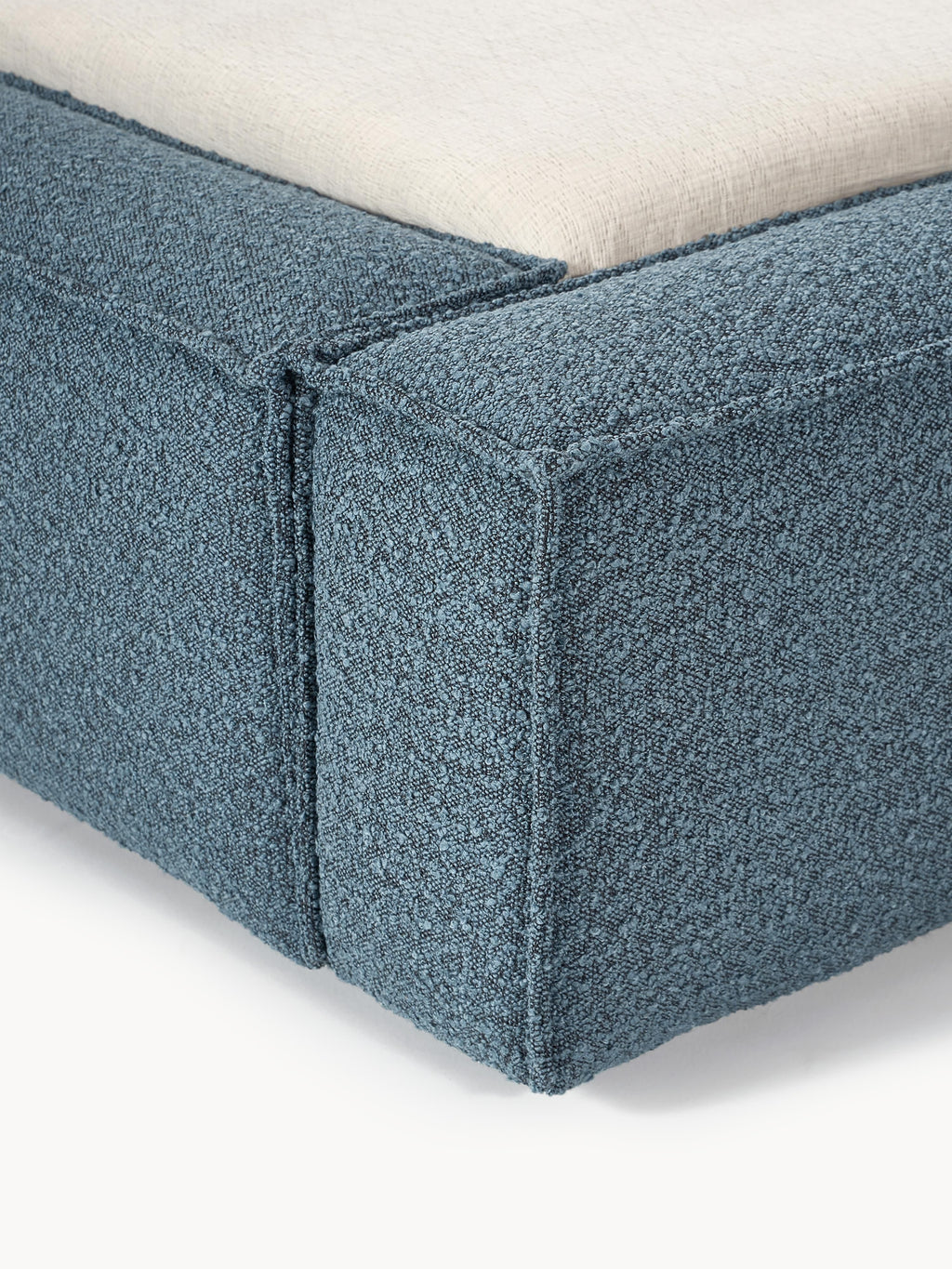 Lennon Upholstered Bouclé Bed