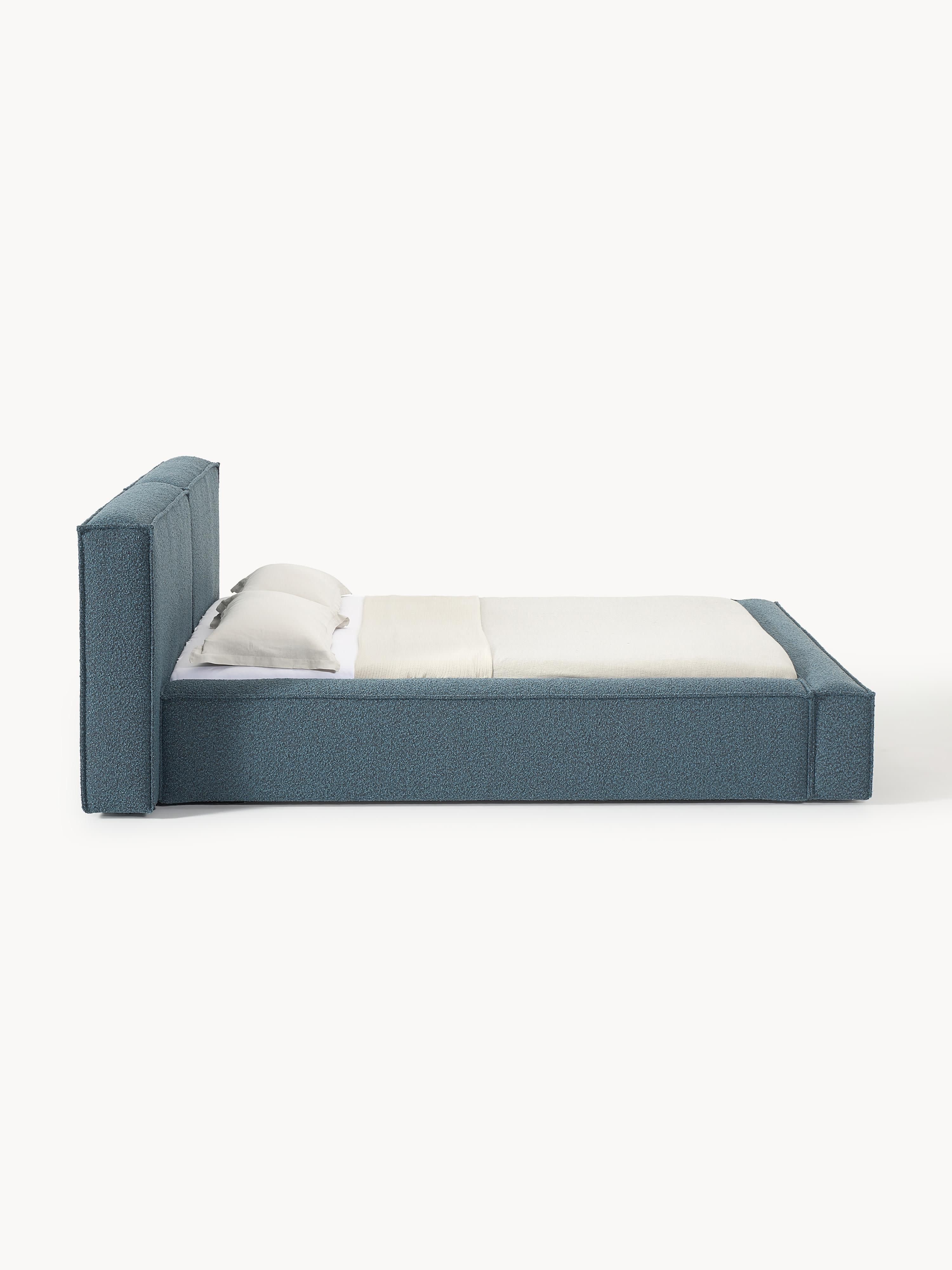 Lennon Upholstered Bouclé Bed