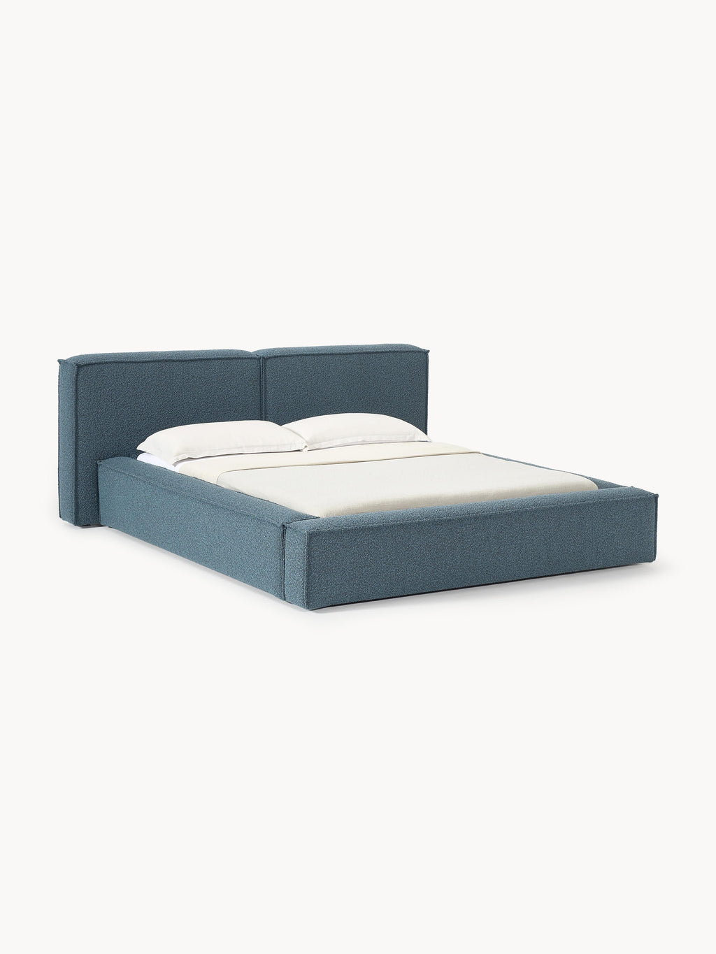 Lennon Upholstered Bouclé Bed