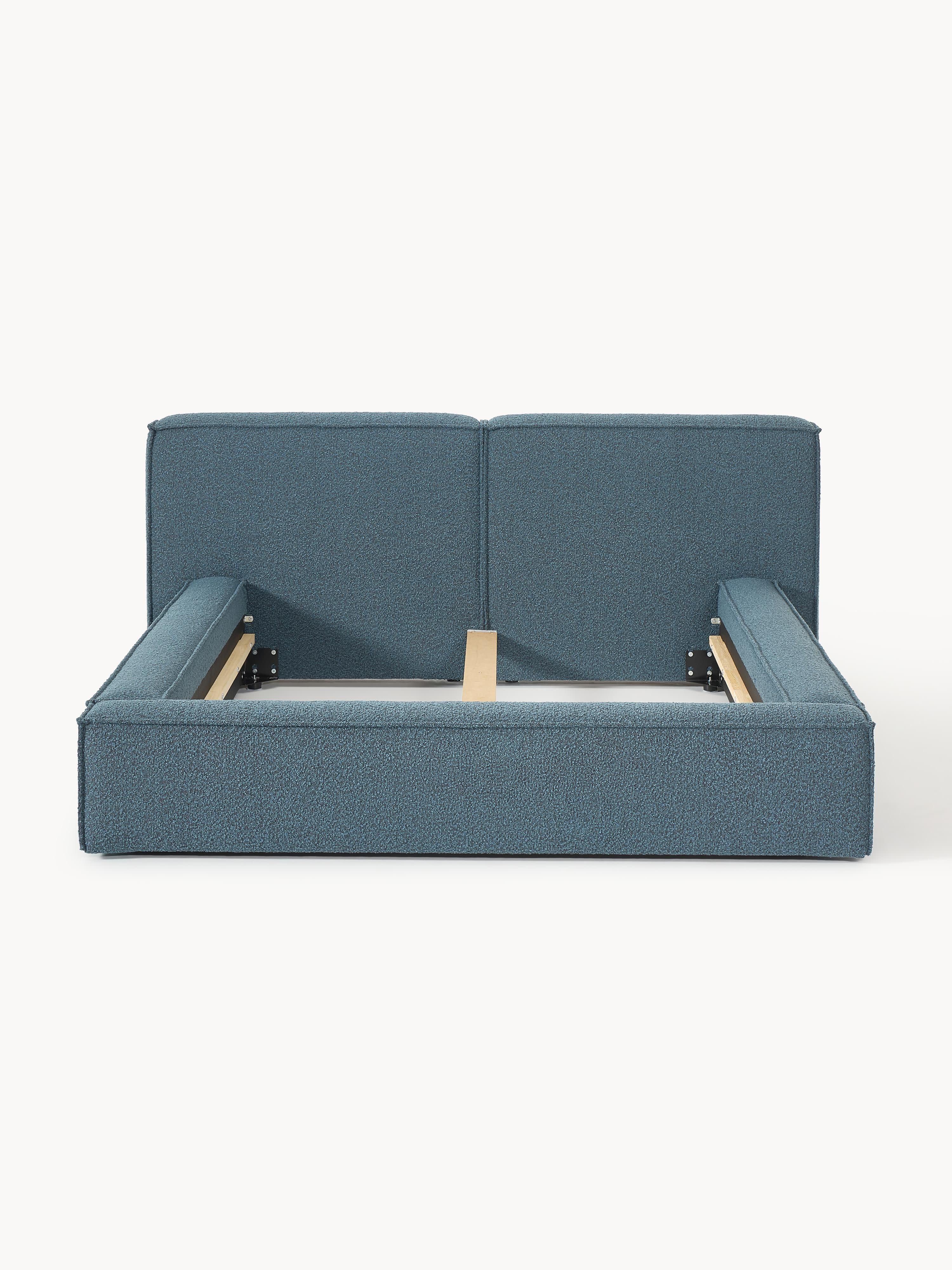 Lennon Upholstered Bouclé Bed