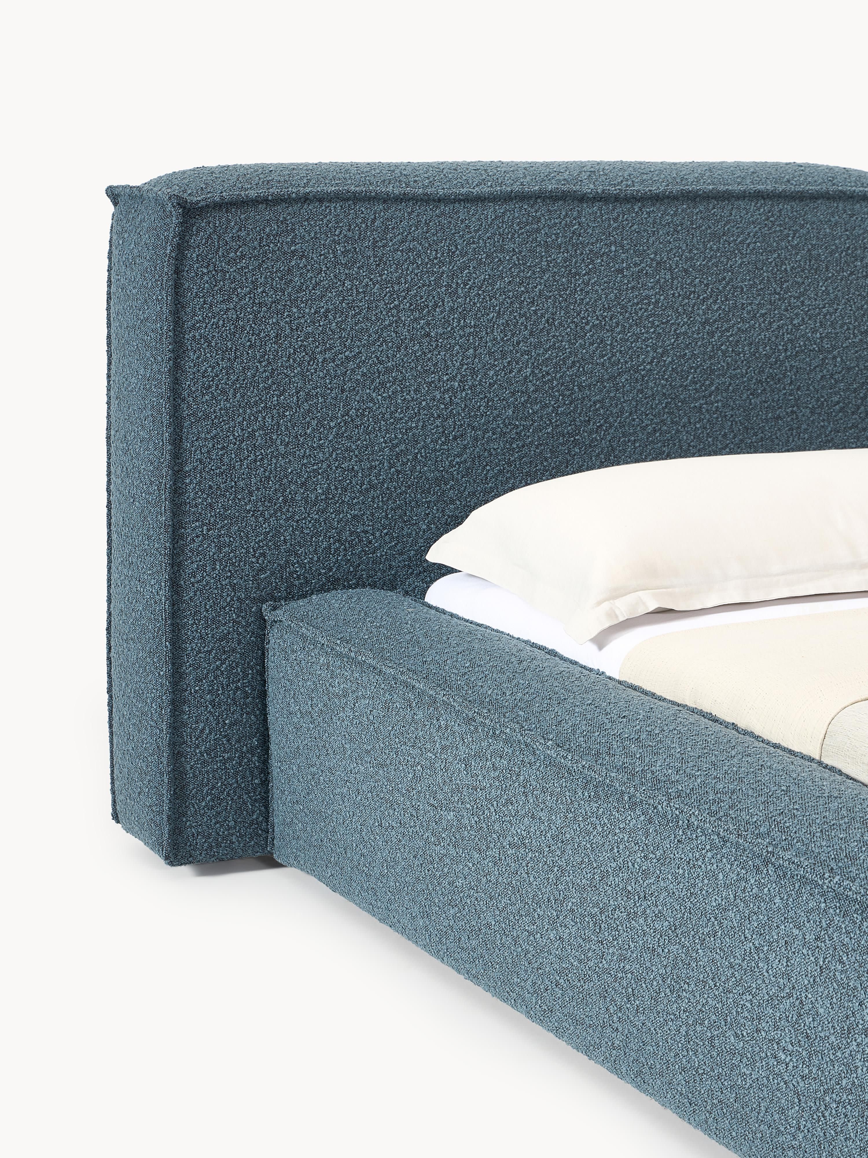 Lennon Upholstered Bouclé Bed
