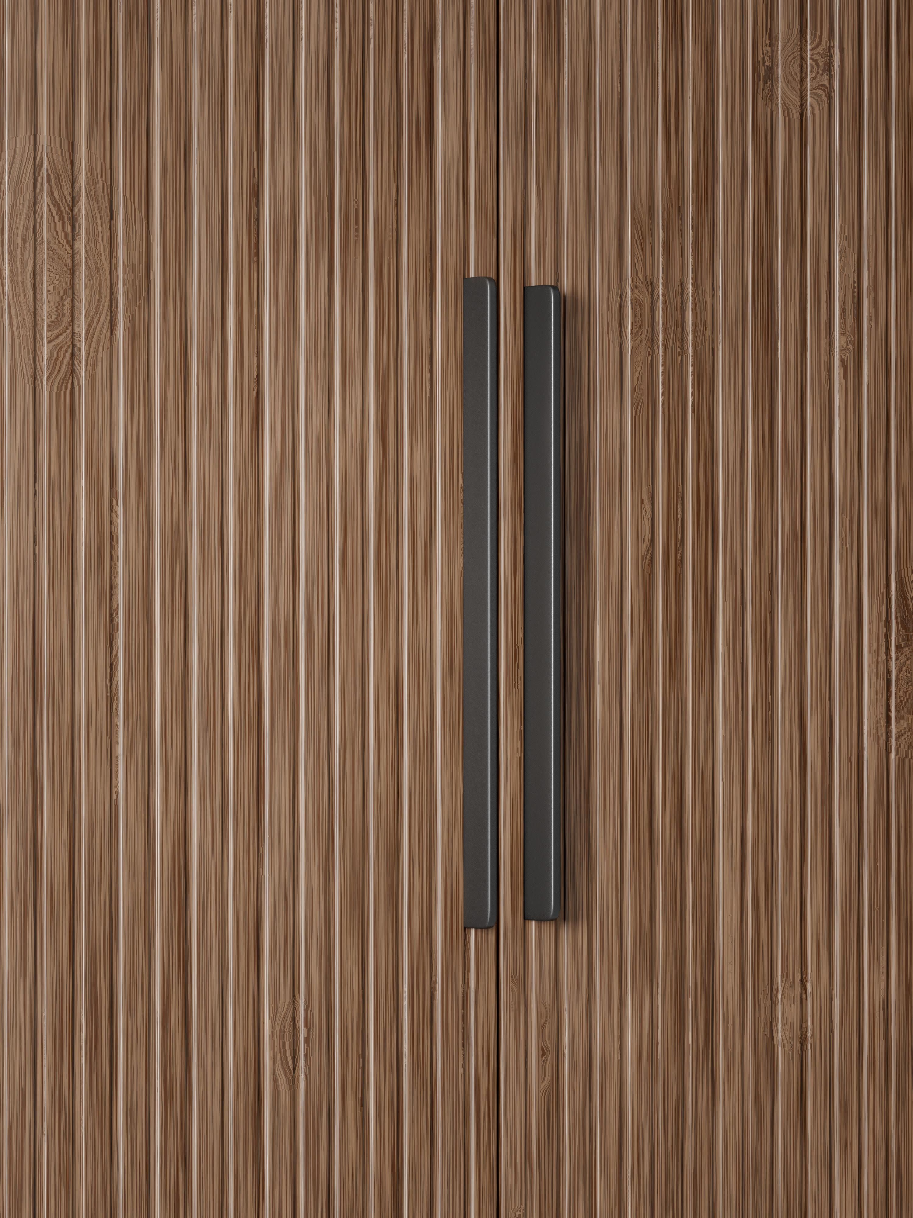 Simone Modular Hinged Door Wardrobe, 150 cm Wide, in various sizes