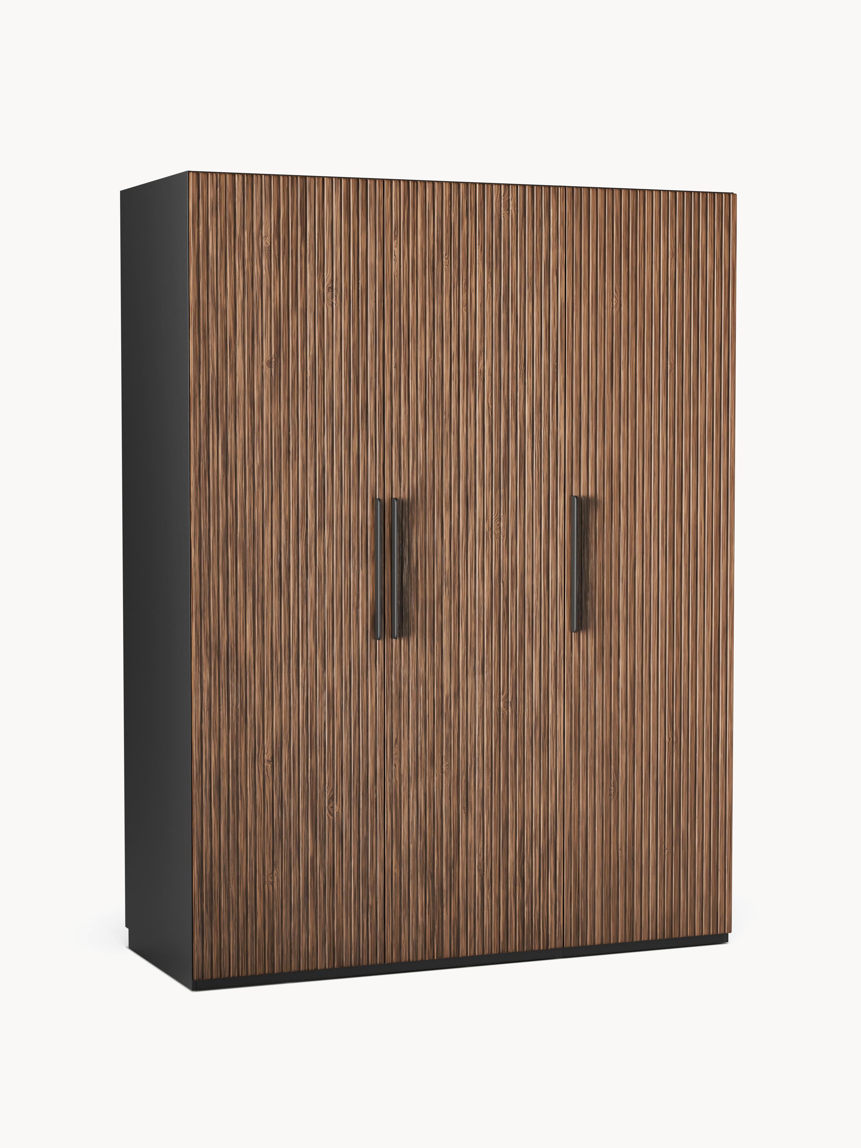 Simone Modular Hinged Door Wardrobe, 150 cm Wide, in various sizes