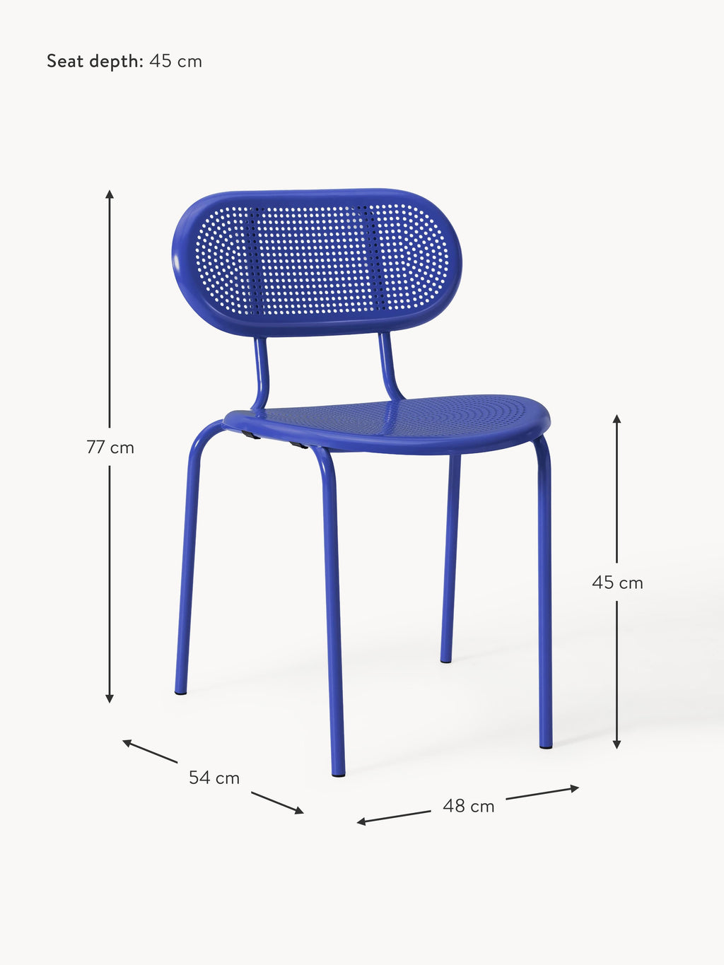 Kumi Garden Chairs, Set of 2