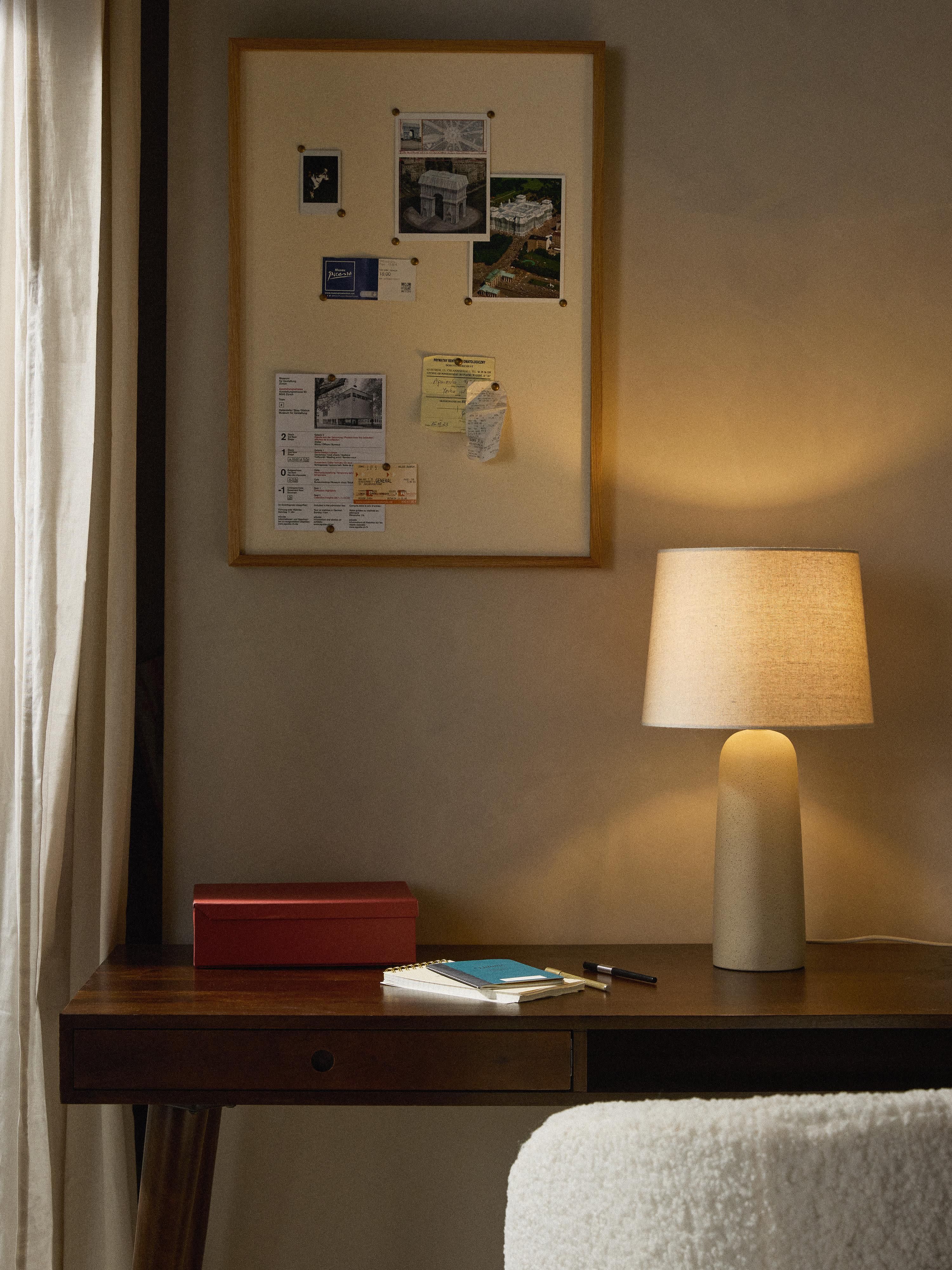 Kaya Large Table Lamp with Concrete Base