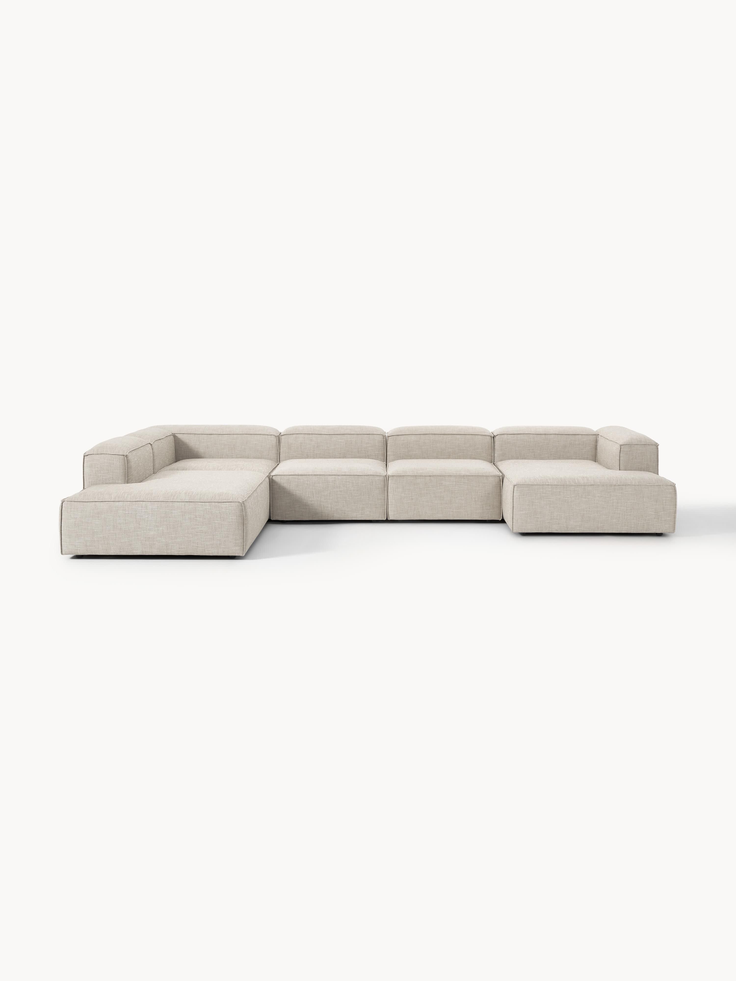 Lennon XL Linen Blend Modular Sofa