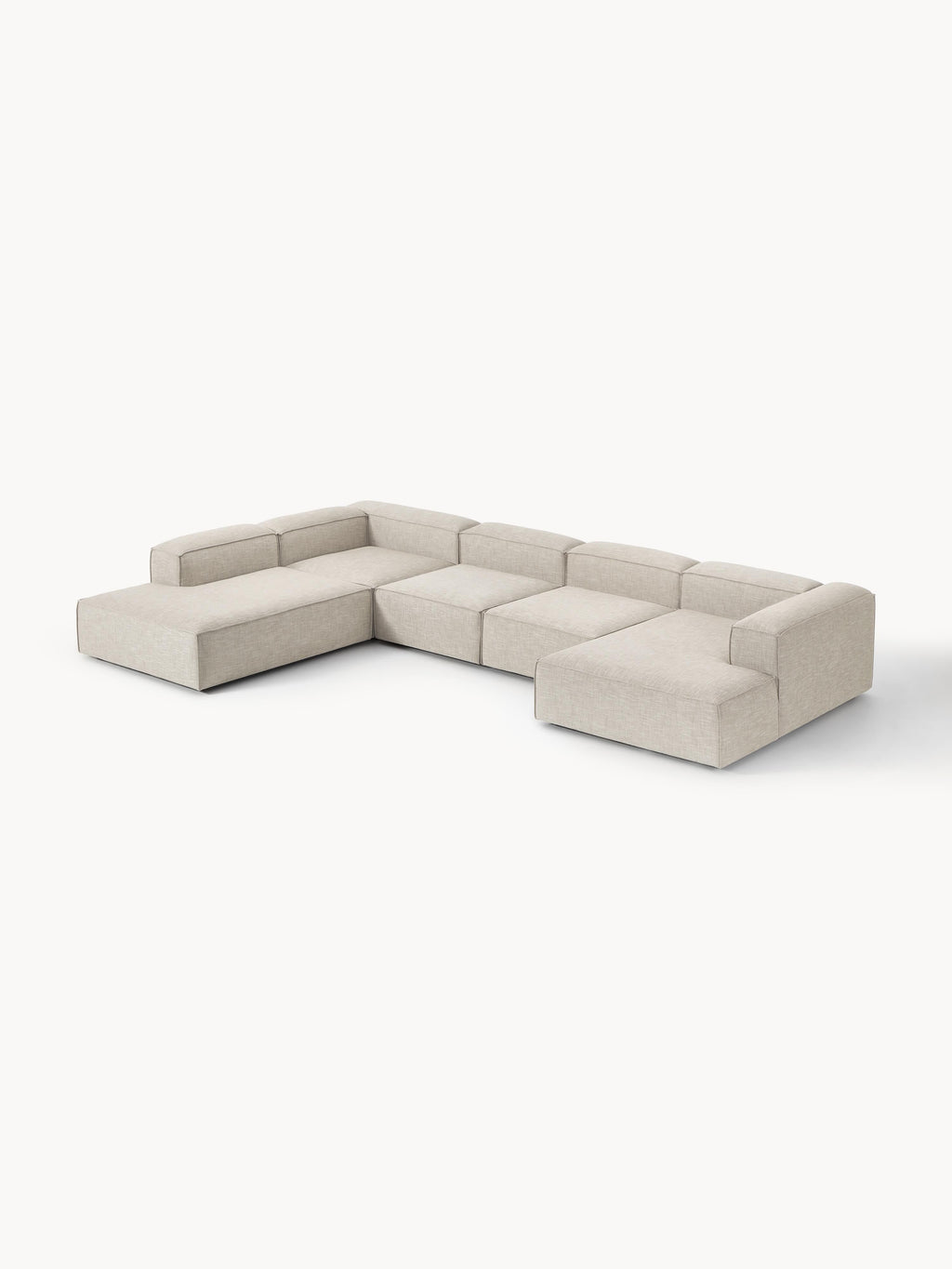 Lennon XL Linen Blend Modular Sofa