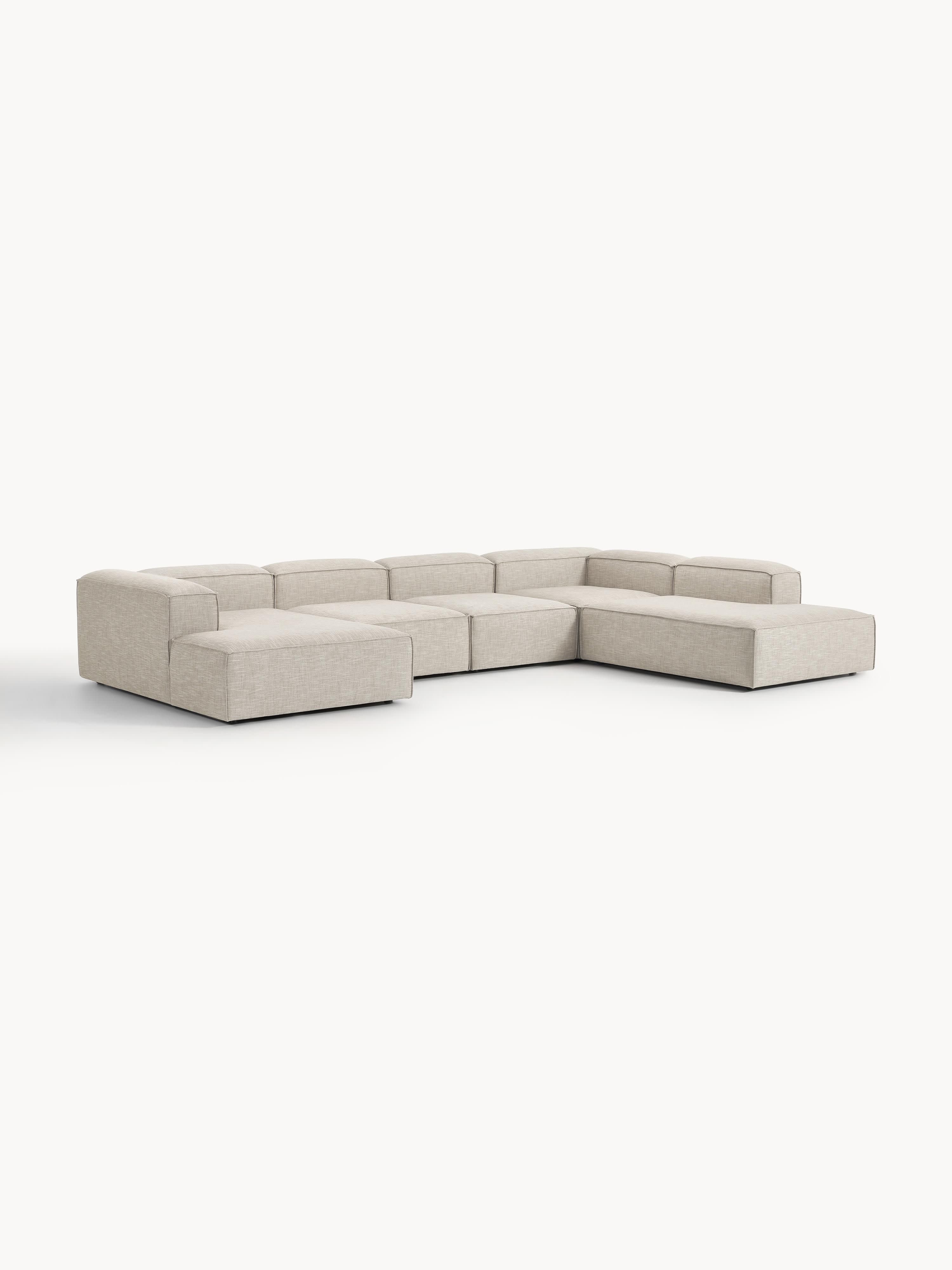 Lennon XL Linen Blend Modular Sofa