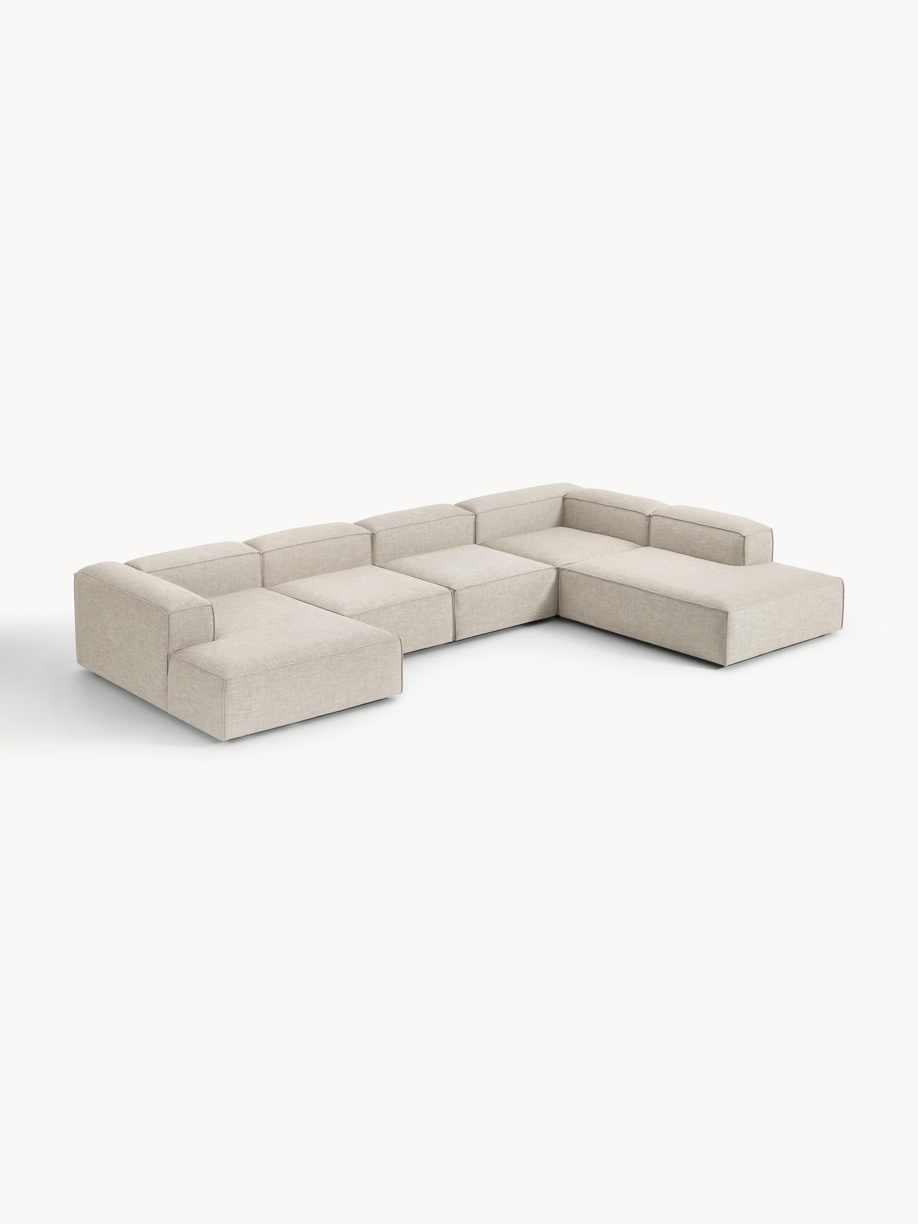 Lennon XL Linen Blend Modular Sofa