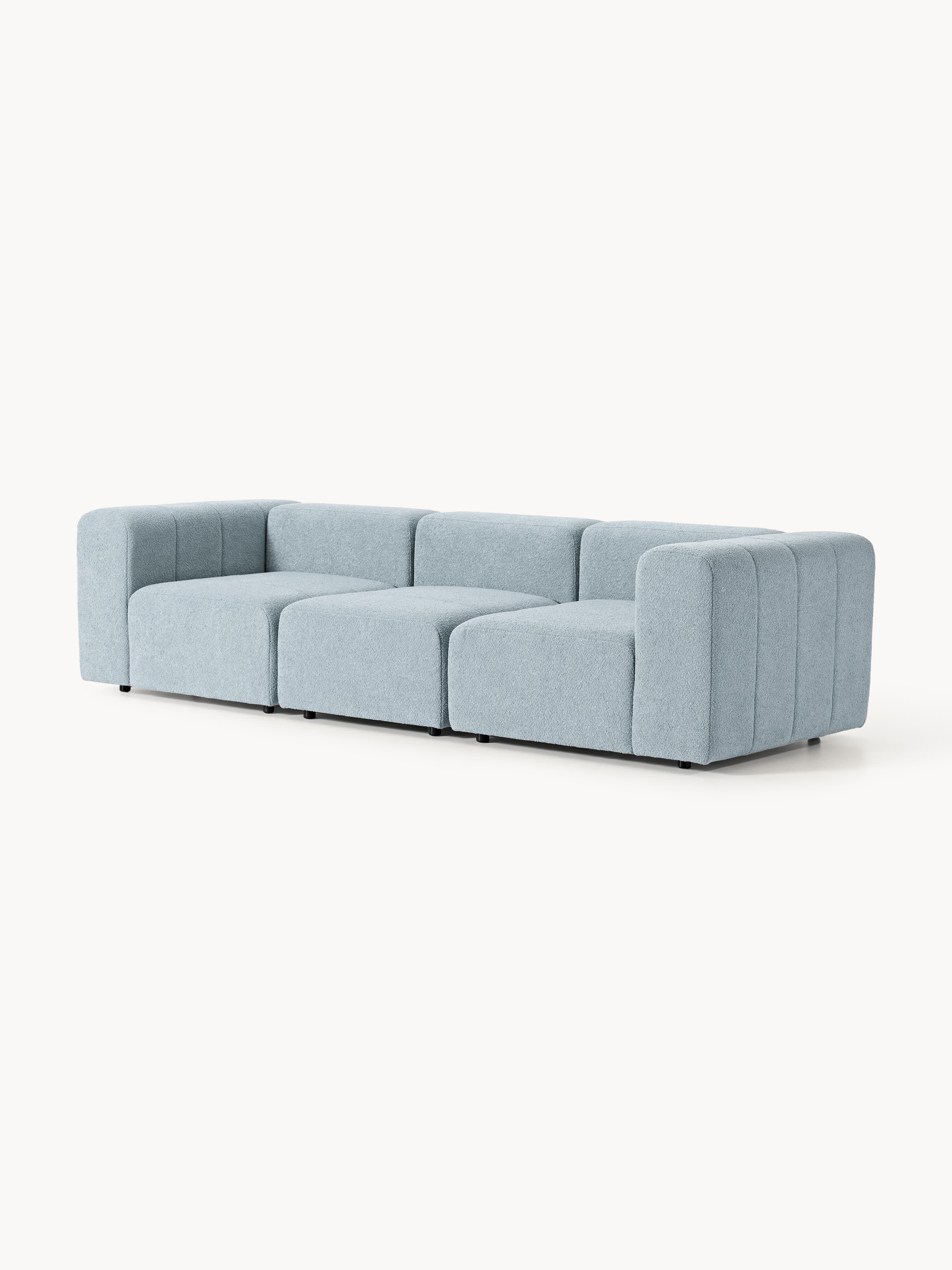 Lena Bouclé Modular Sofa (4-seater)