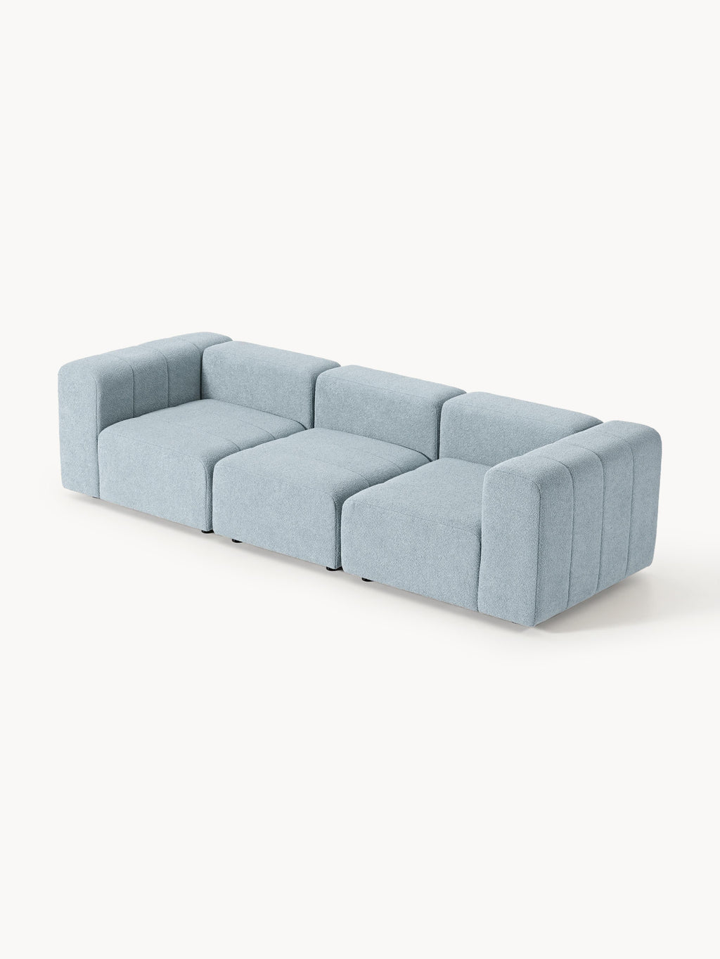 Lena Bouclé Modular Sofa (4-seater)