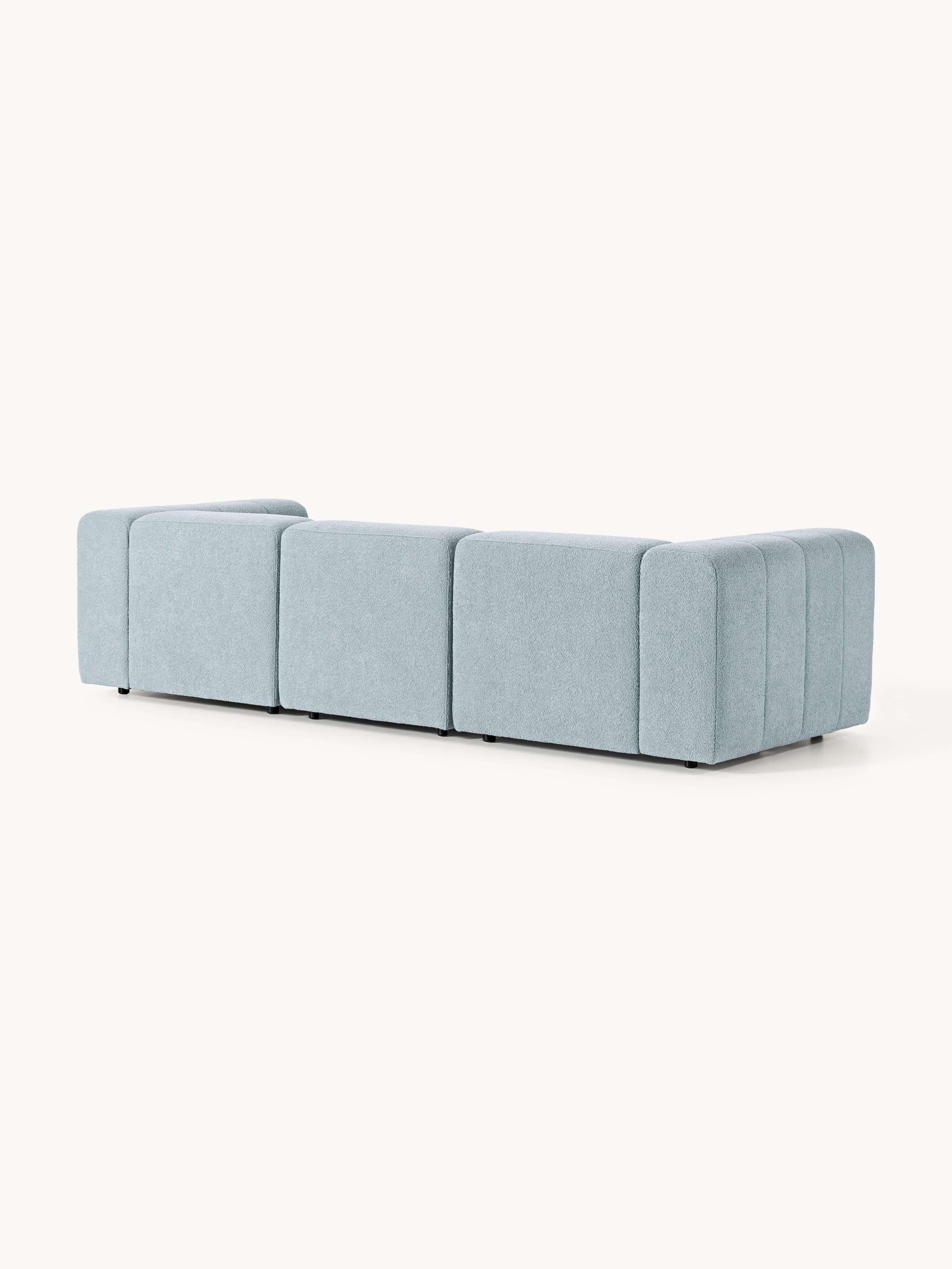 Lena Bouclé Modular Sofa (4-seater)