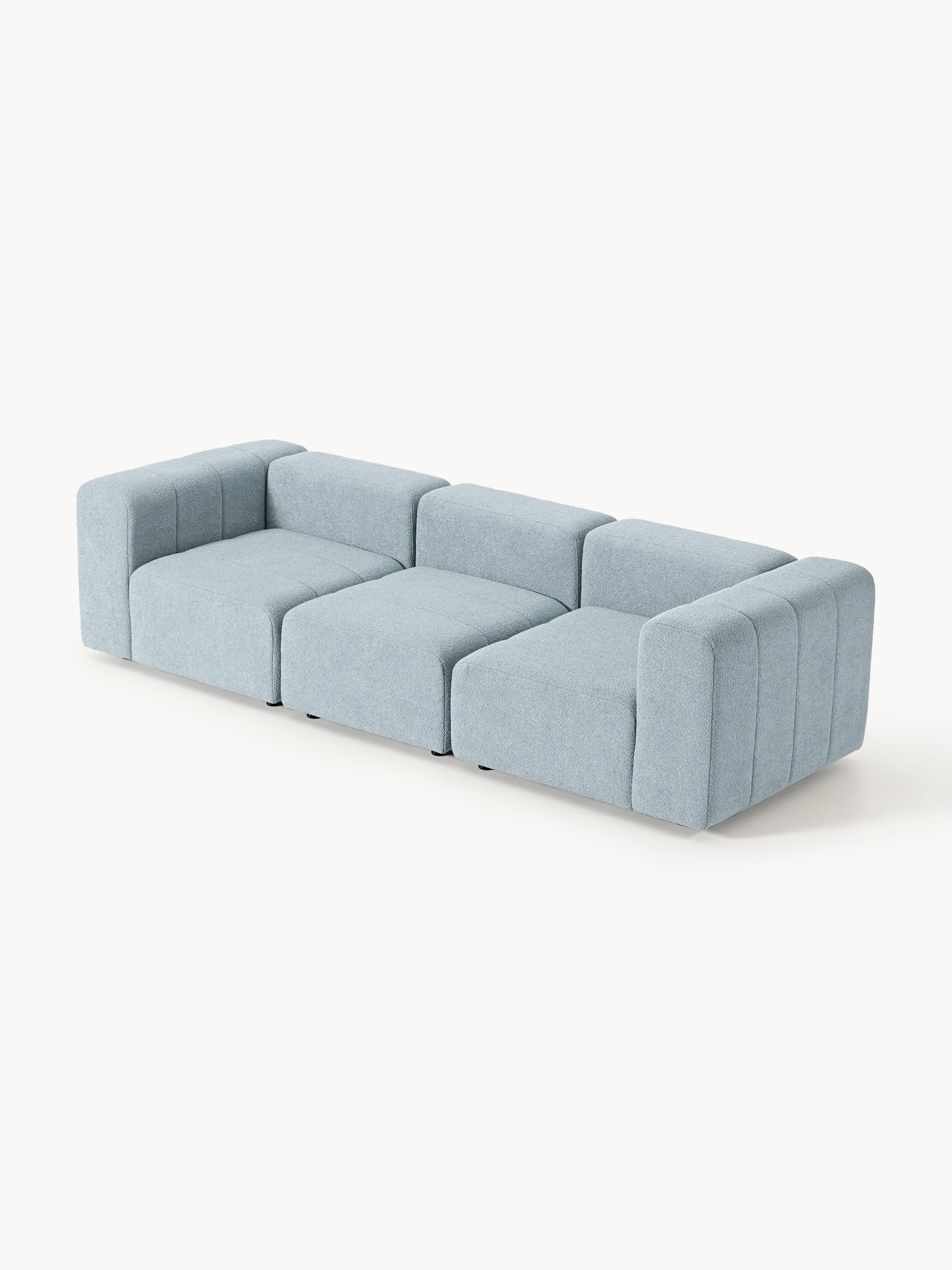 Lena Bouclé Modular Sofa (4-seater)