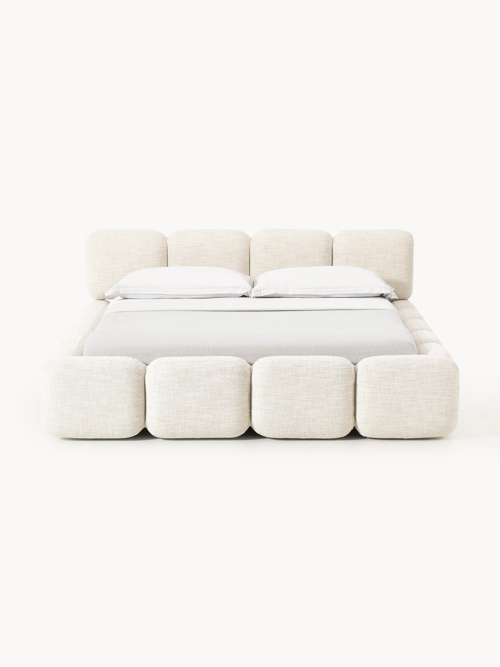 Tayla Upholstered Bouclé Bed