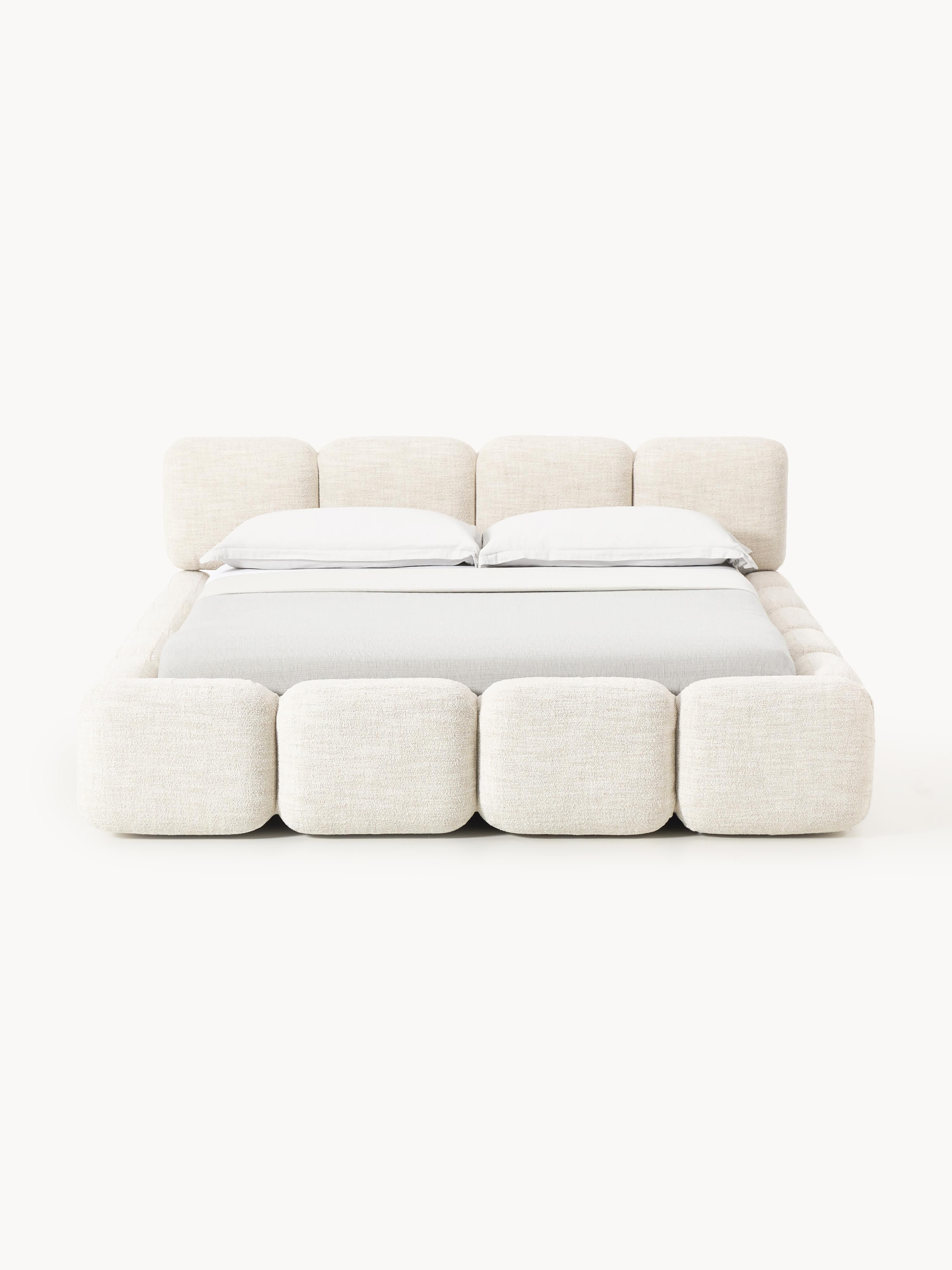 Tayla Upholstered Bouclé Bed