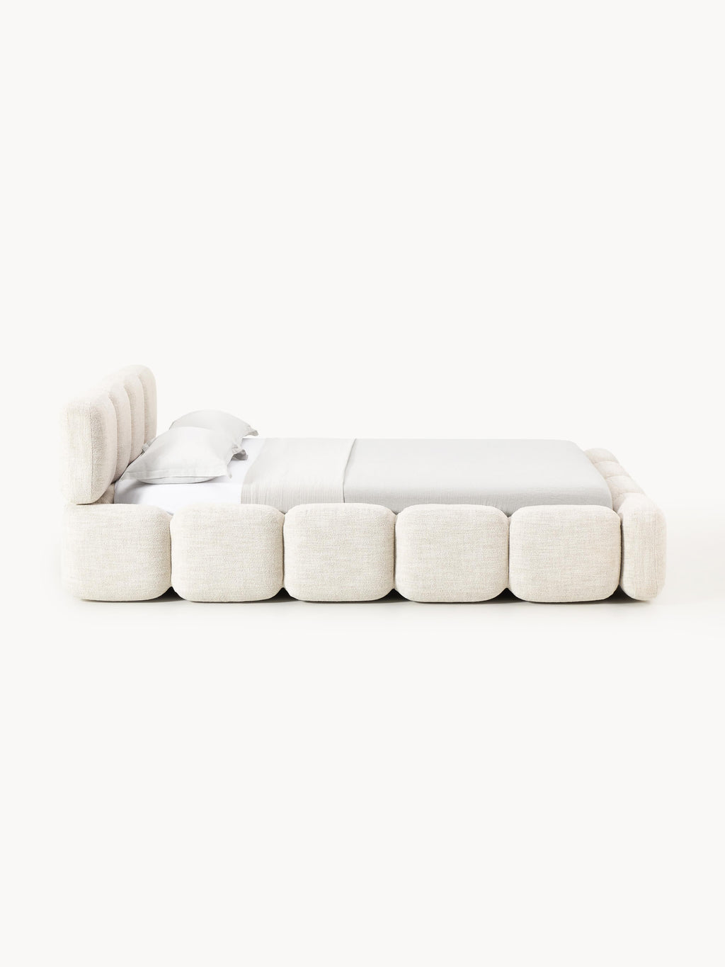 Tayla Upholstered Bouclé Bed