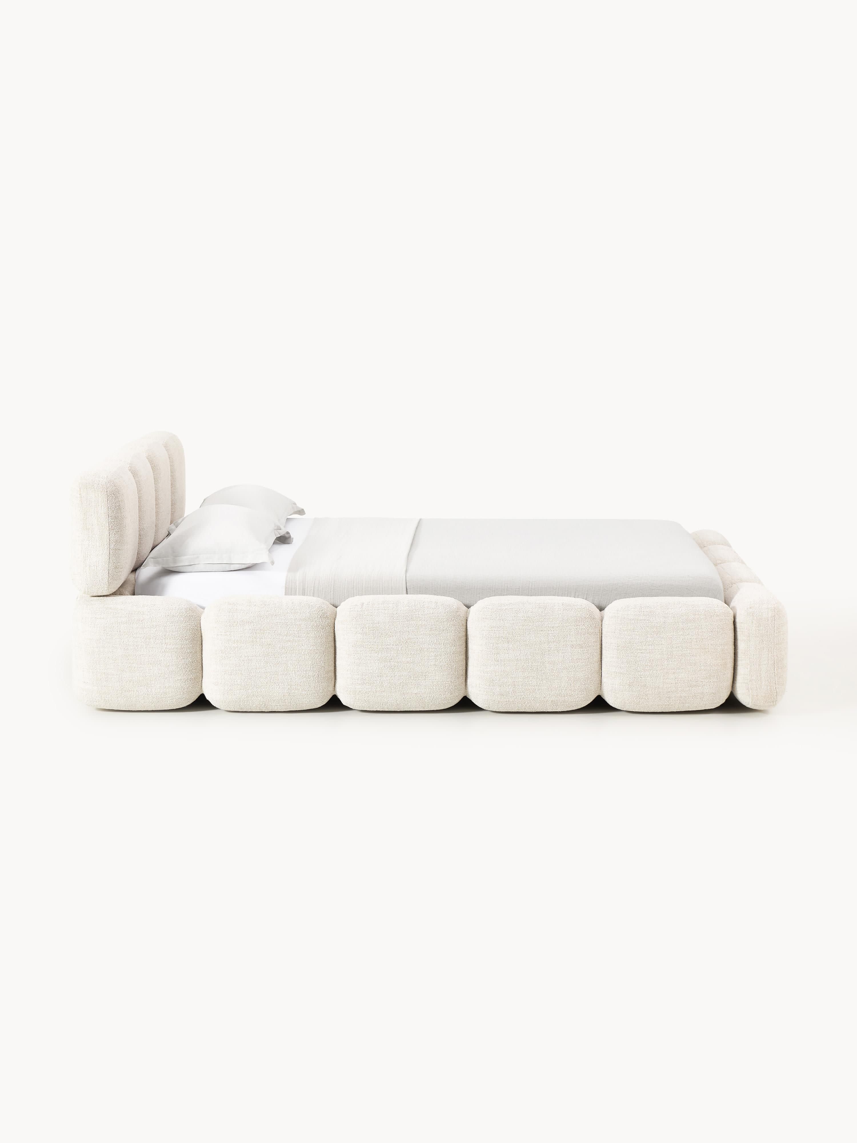 Tayla Upholstered Bouclé Bed