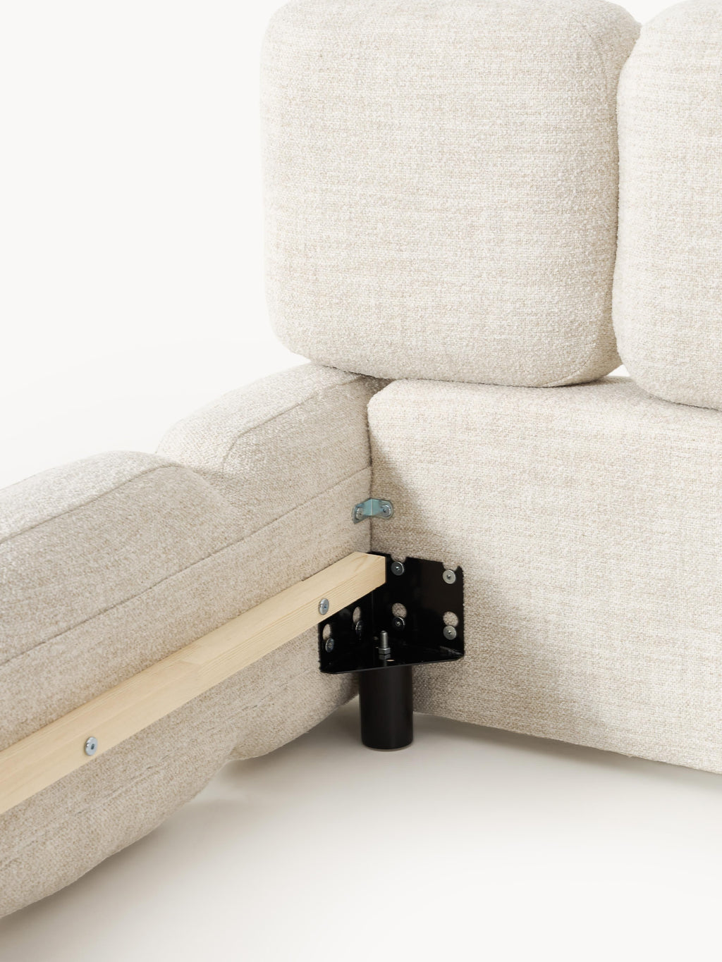 Tayla Upholstered Bouclé Bed