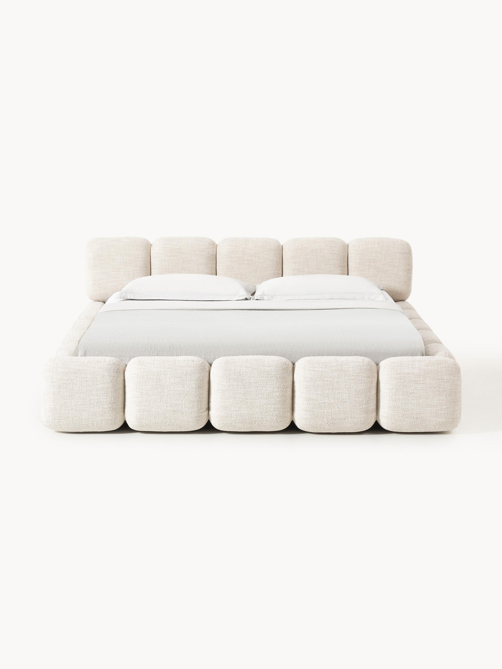 Tayla Upholstered Bouclé Bed