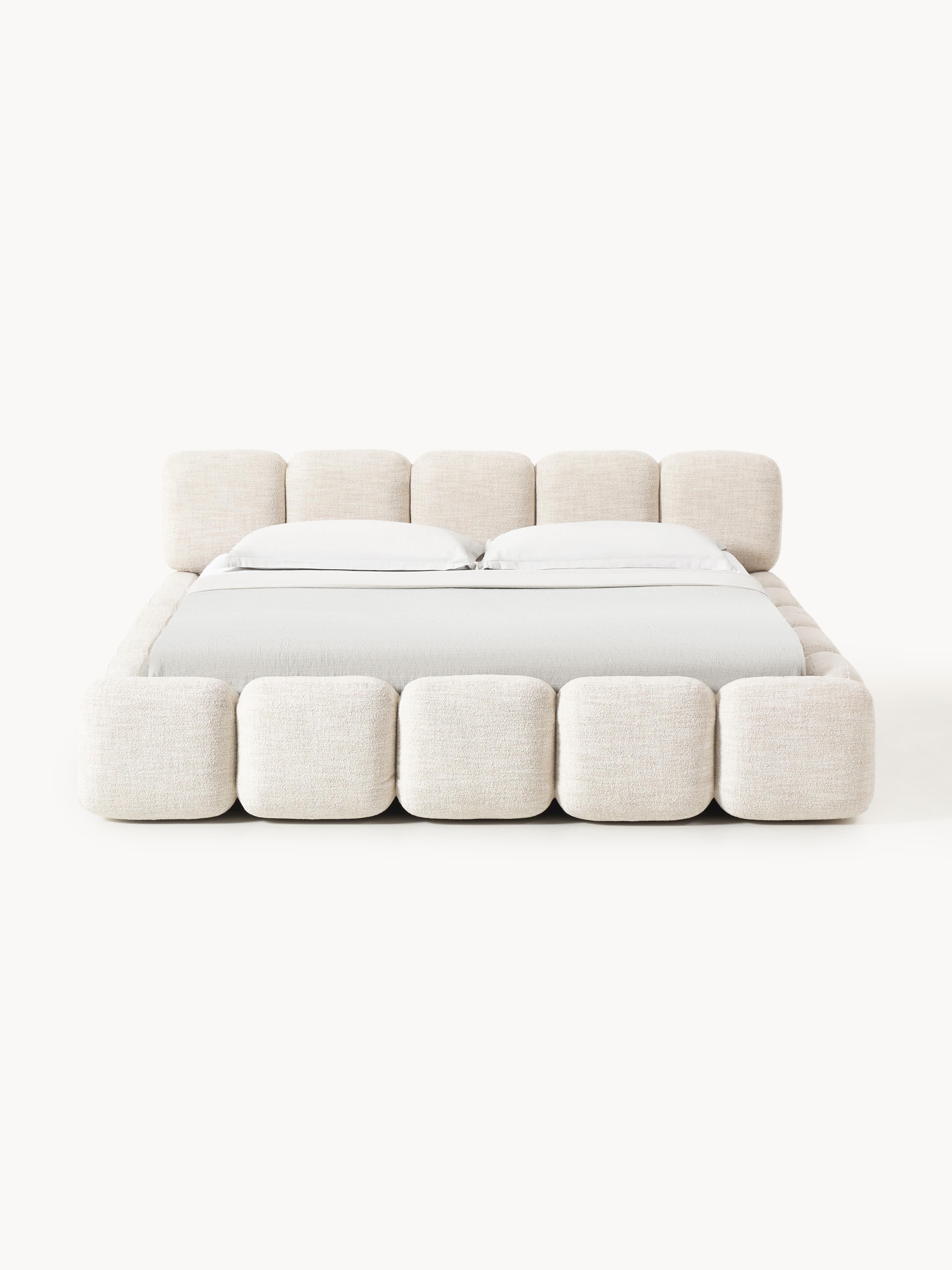 Tayla Upholstered Bouclé Bed