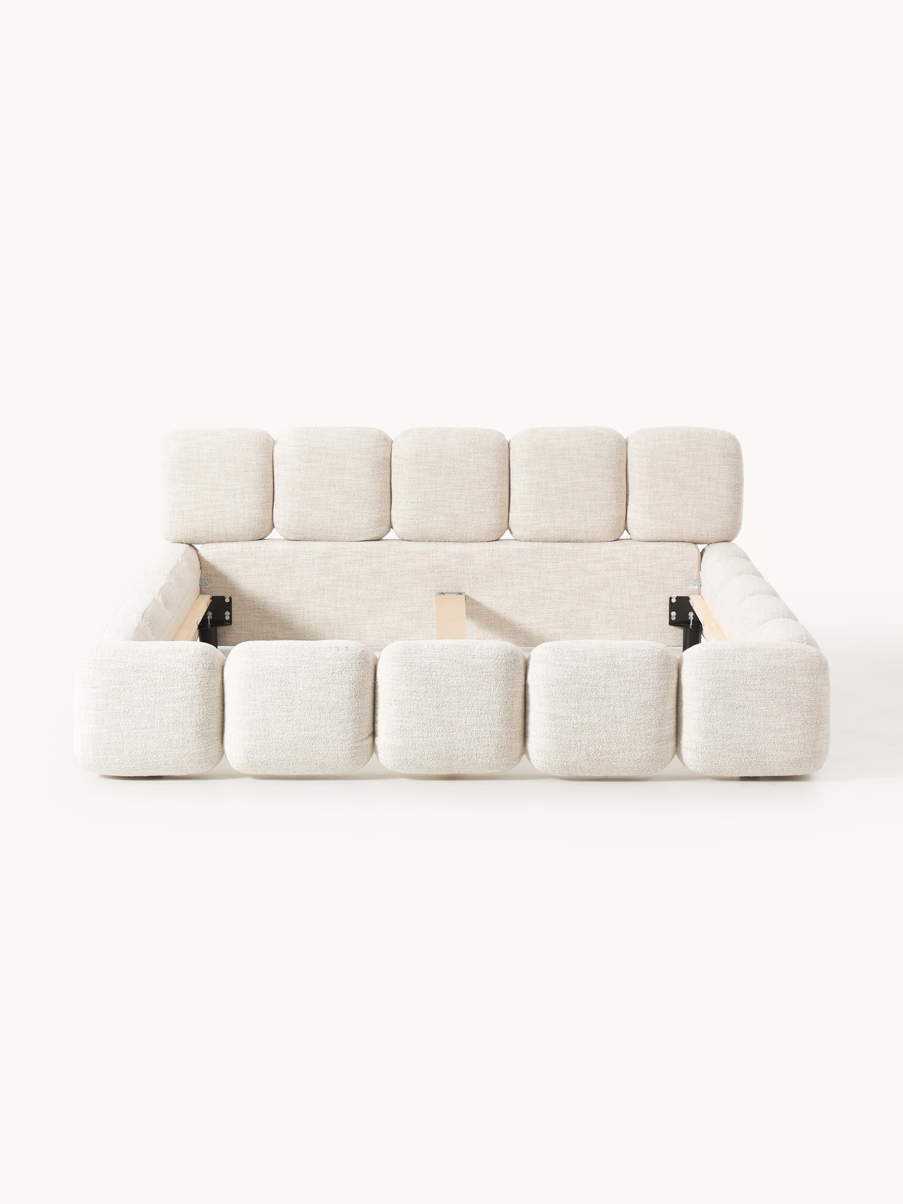 Tayla Upholstered Bouclé Bed