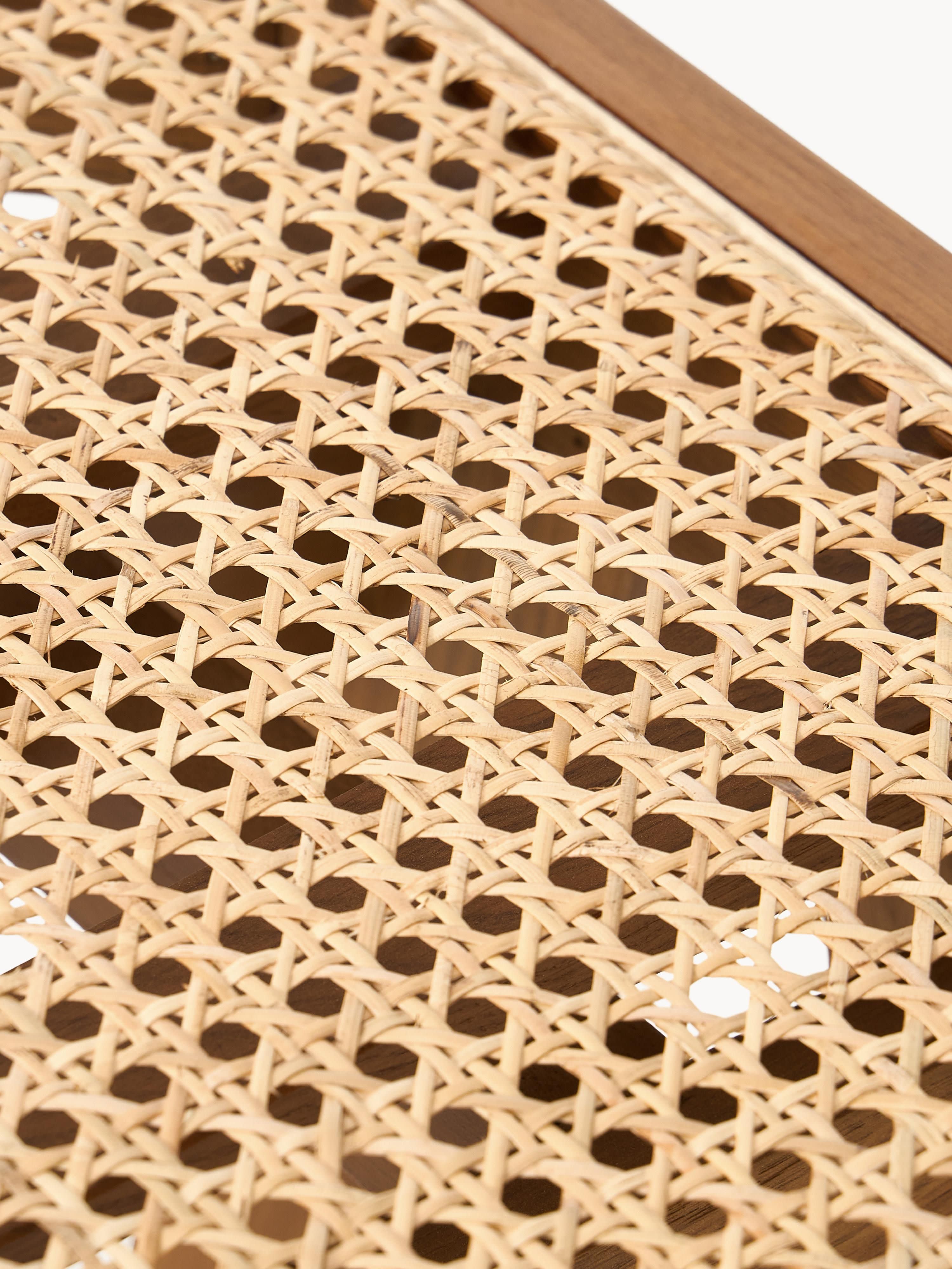 Sissi Bar Stool with Viennese Wickerwork