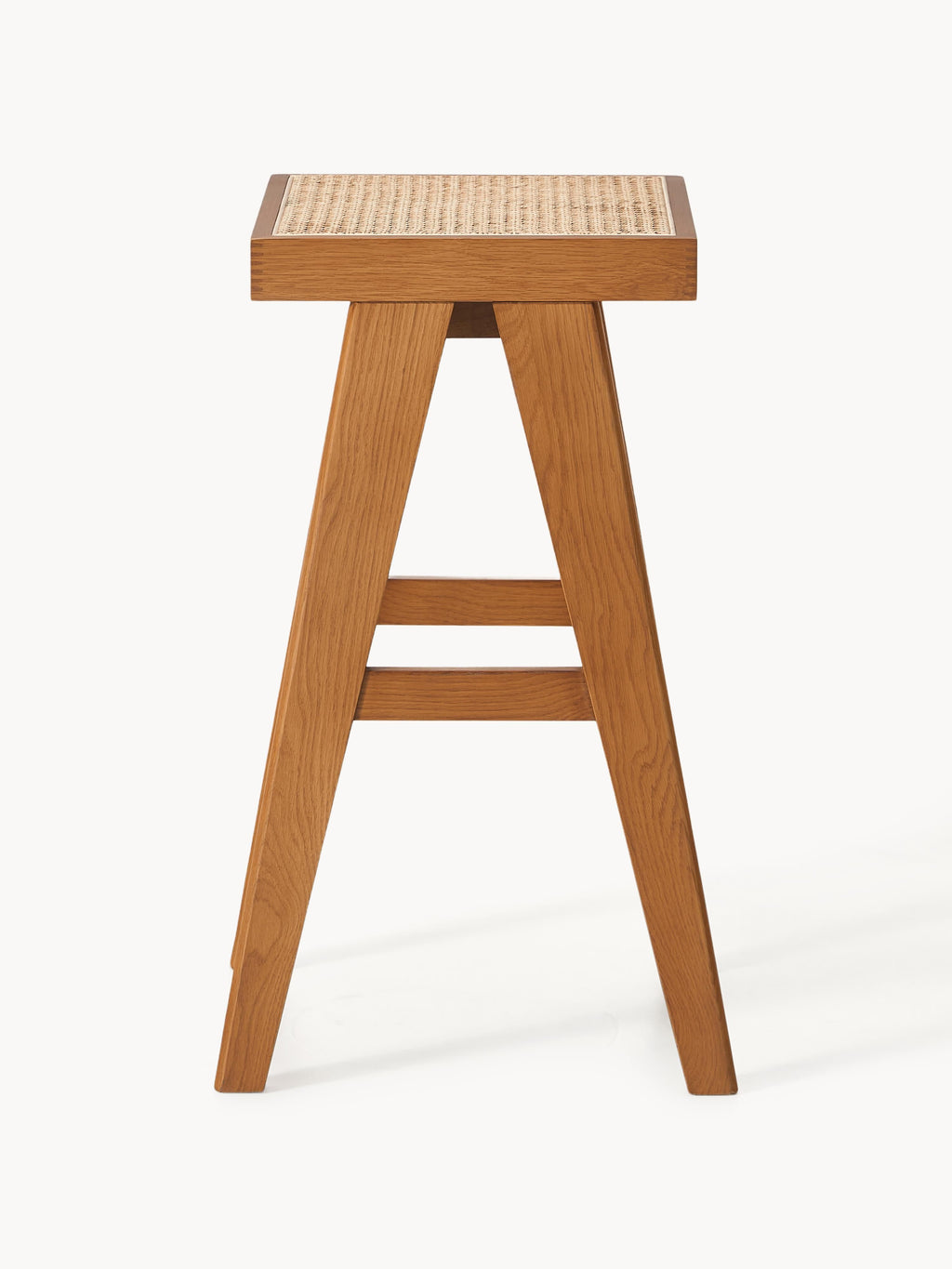 Sissi Bar Stool with Viennese Wickerwork