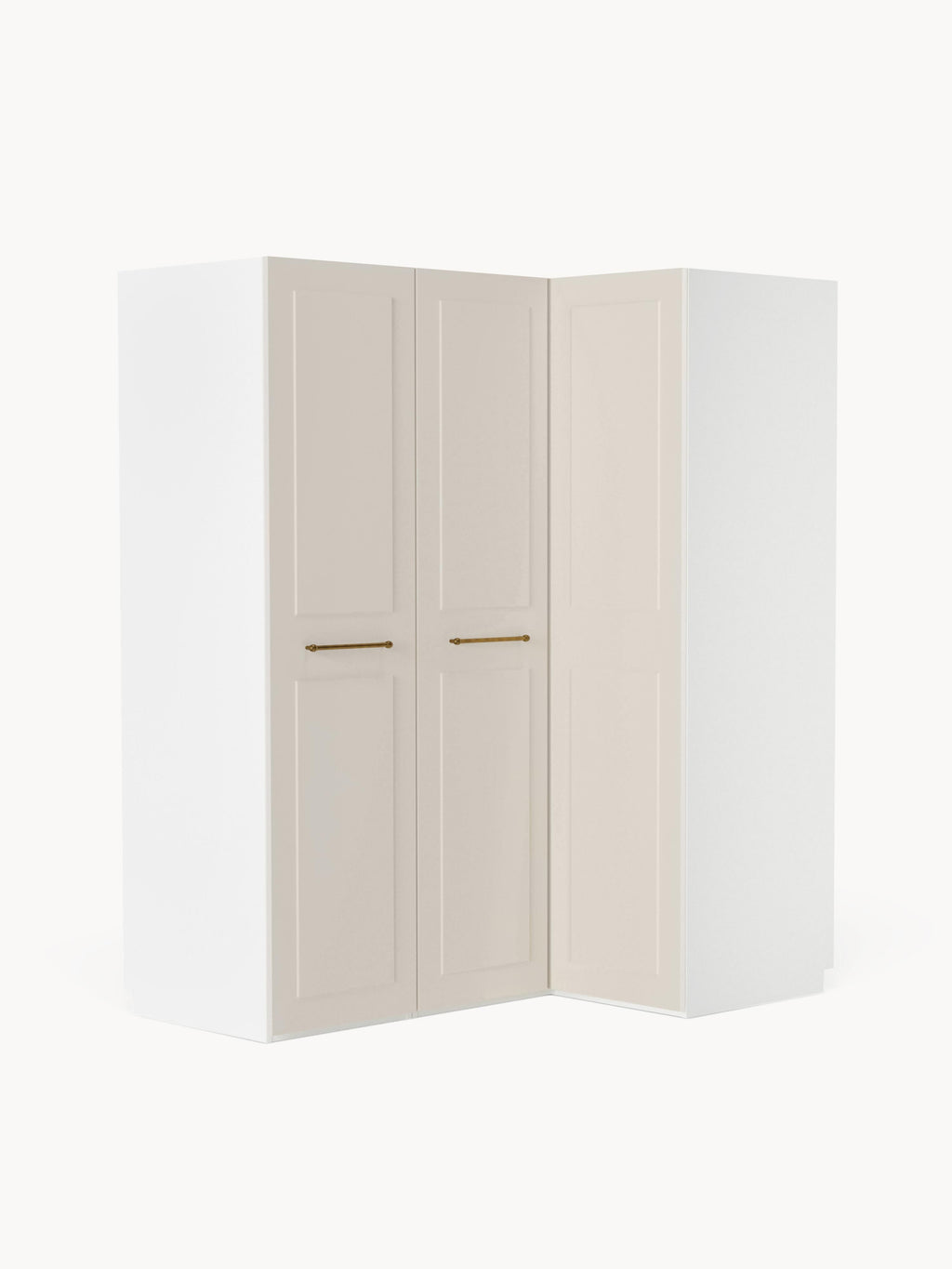 Charlotte Modular Corner Wardrobe, 165 cm Wide, in various sizes