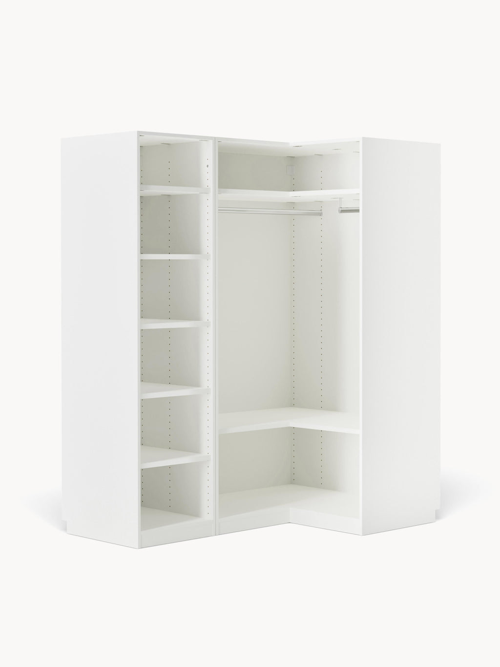 Charlotte Modular Corner Wardrobe, 165 cm Wide, in various sizes