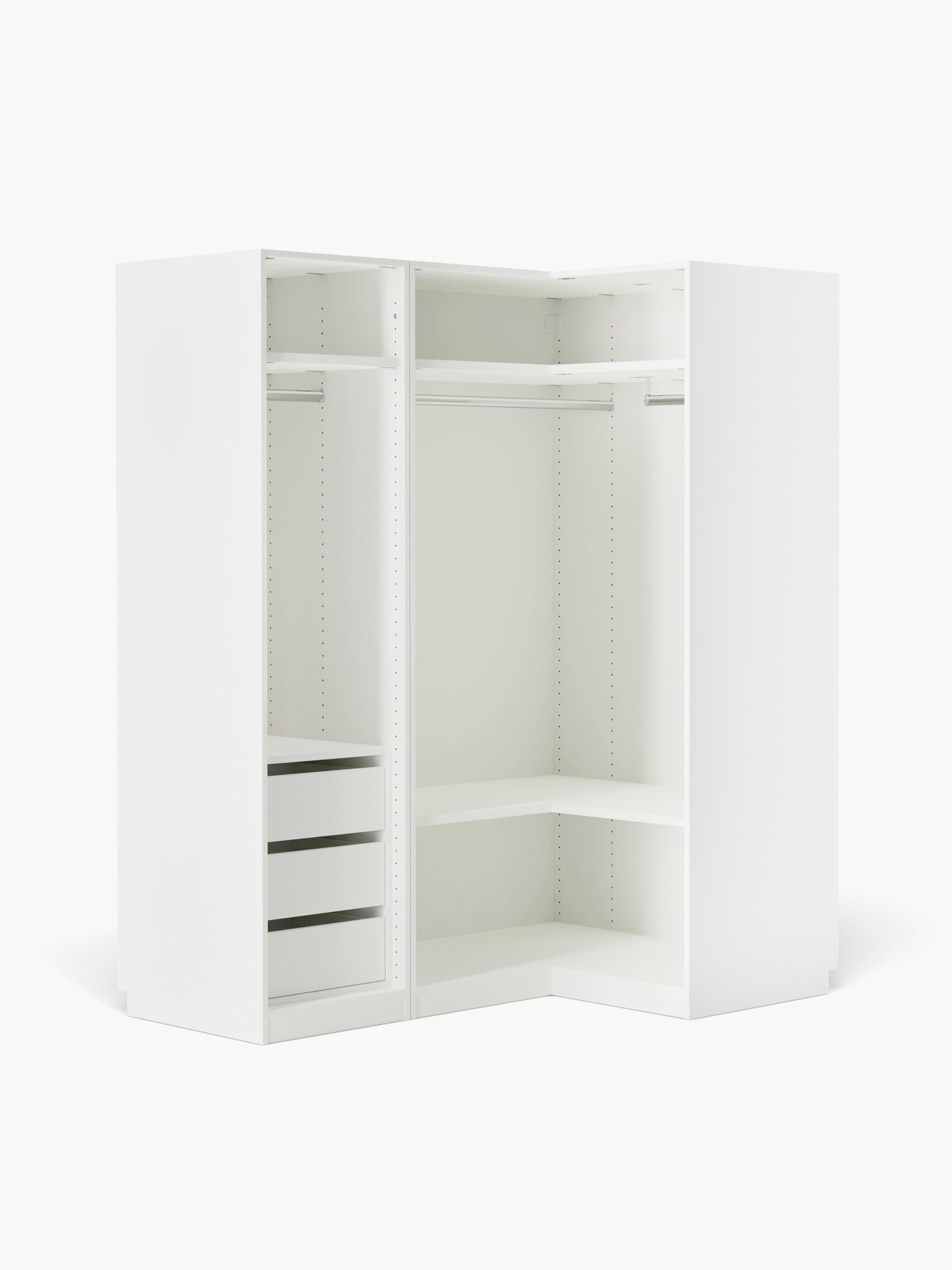 Charlotte Modular Corner Wardrobe, 165 cm Wide, in various sizes