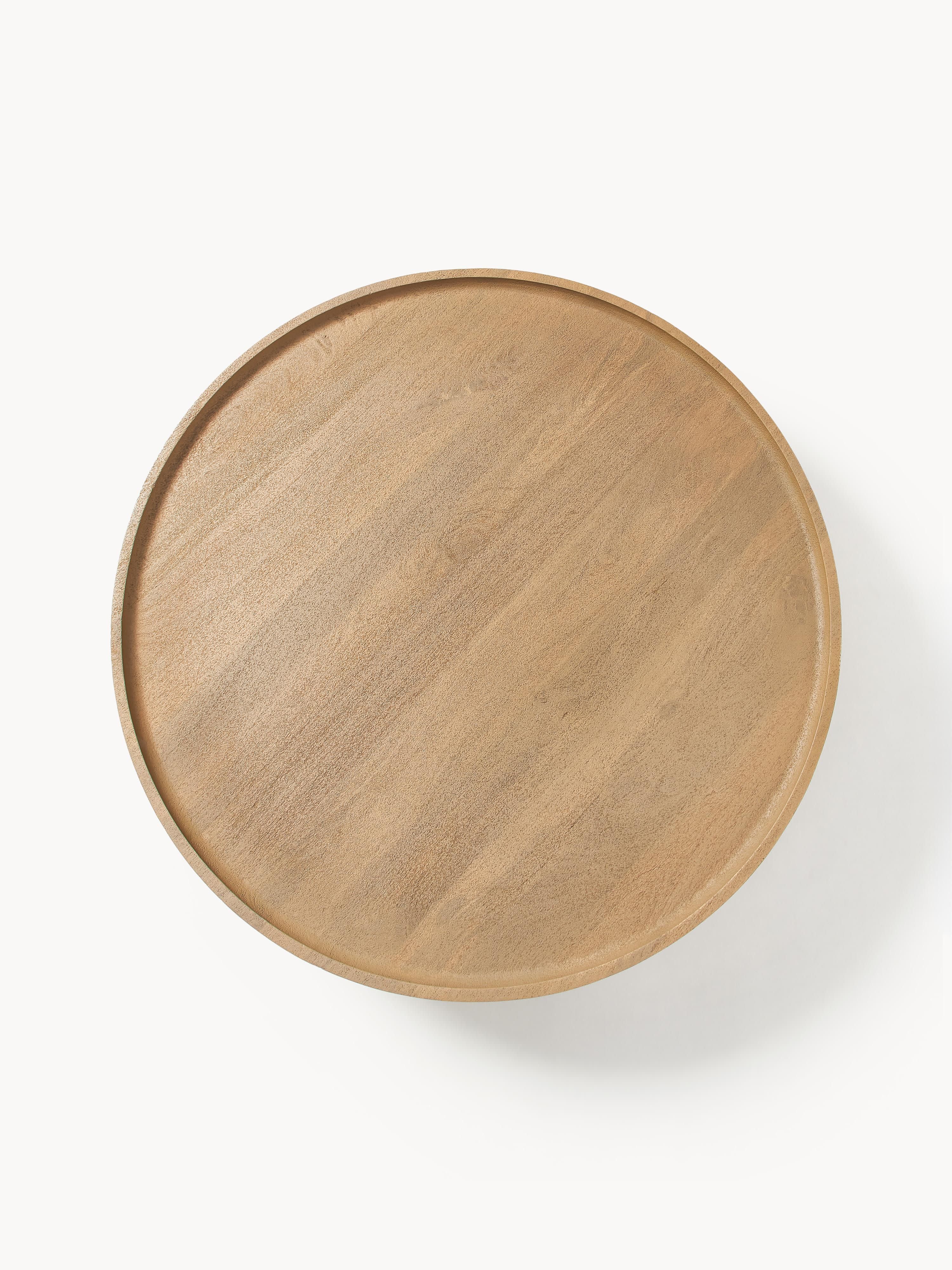 Benno Round XL Mango Wood Coffee Table