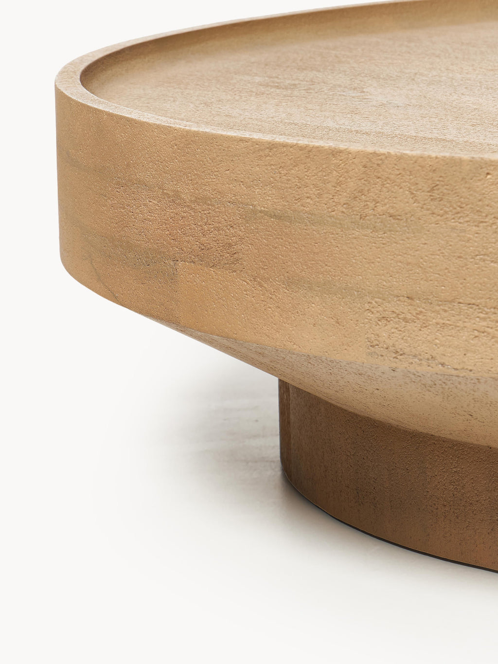 Benno Round XL Mango Wood Coffee Table