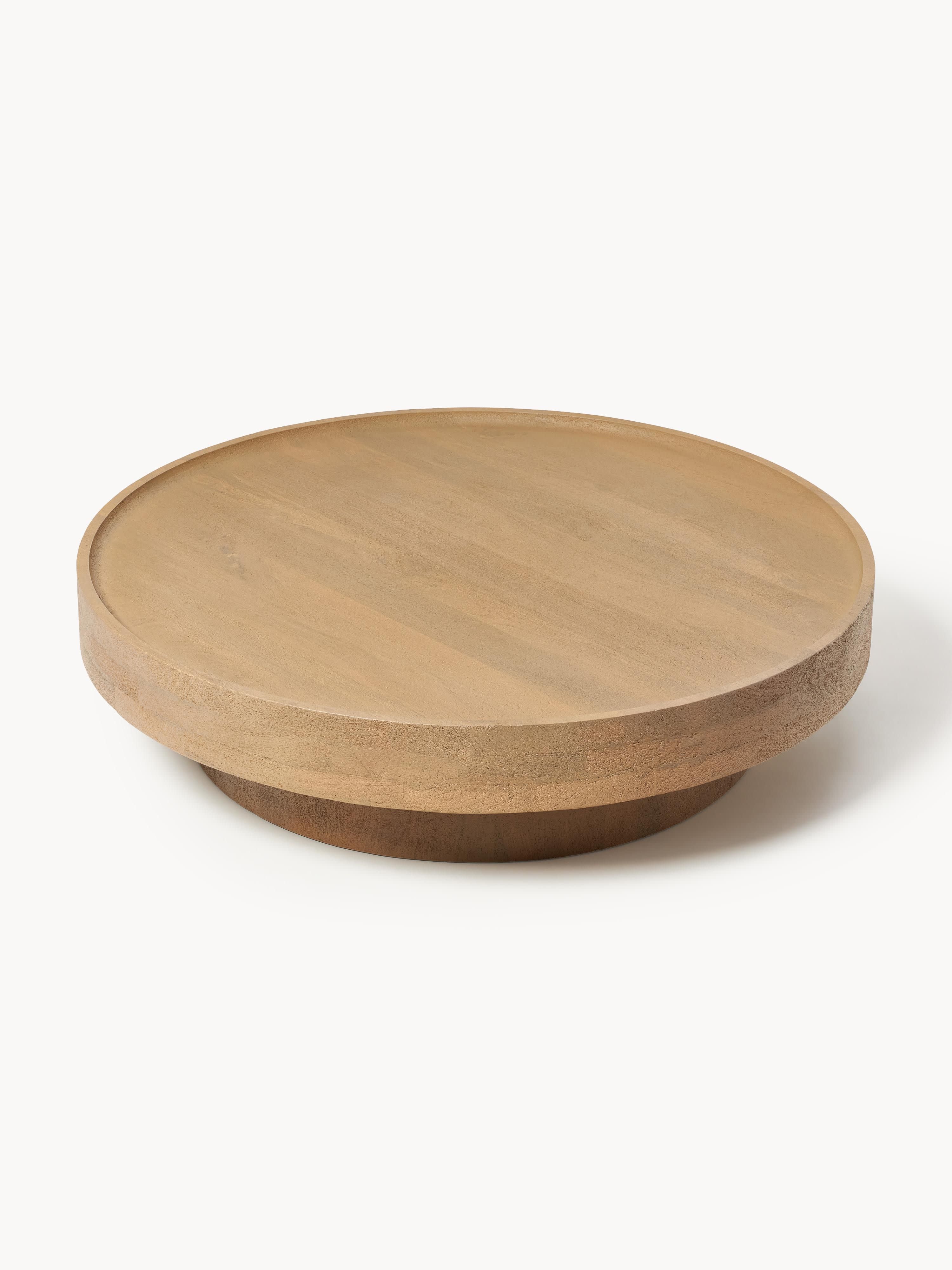 Benno Round XL Mango Wood Coffee Table