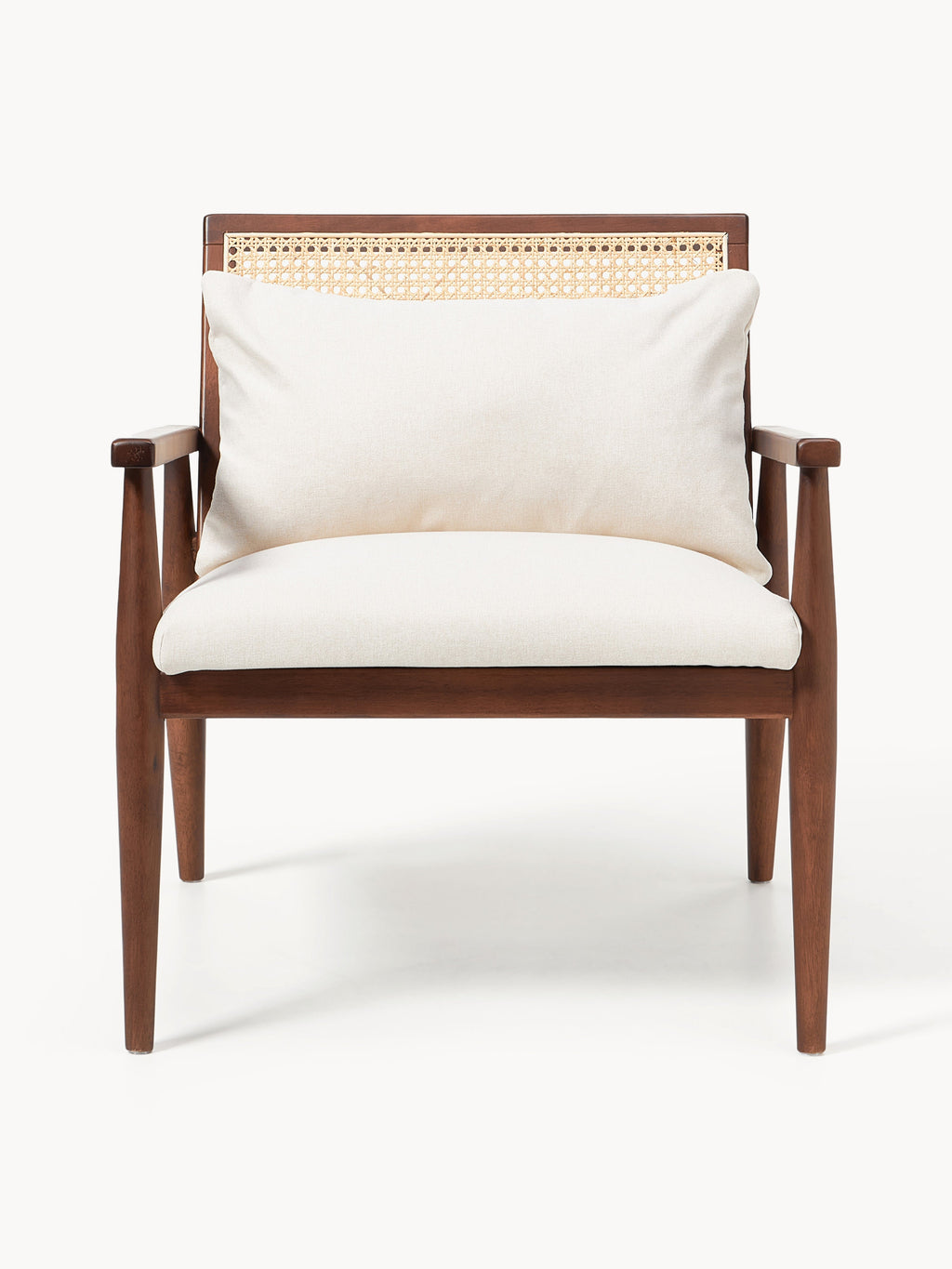 Manuell Rubberwood Lounge Chair