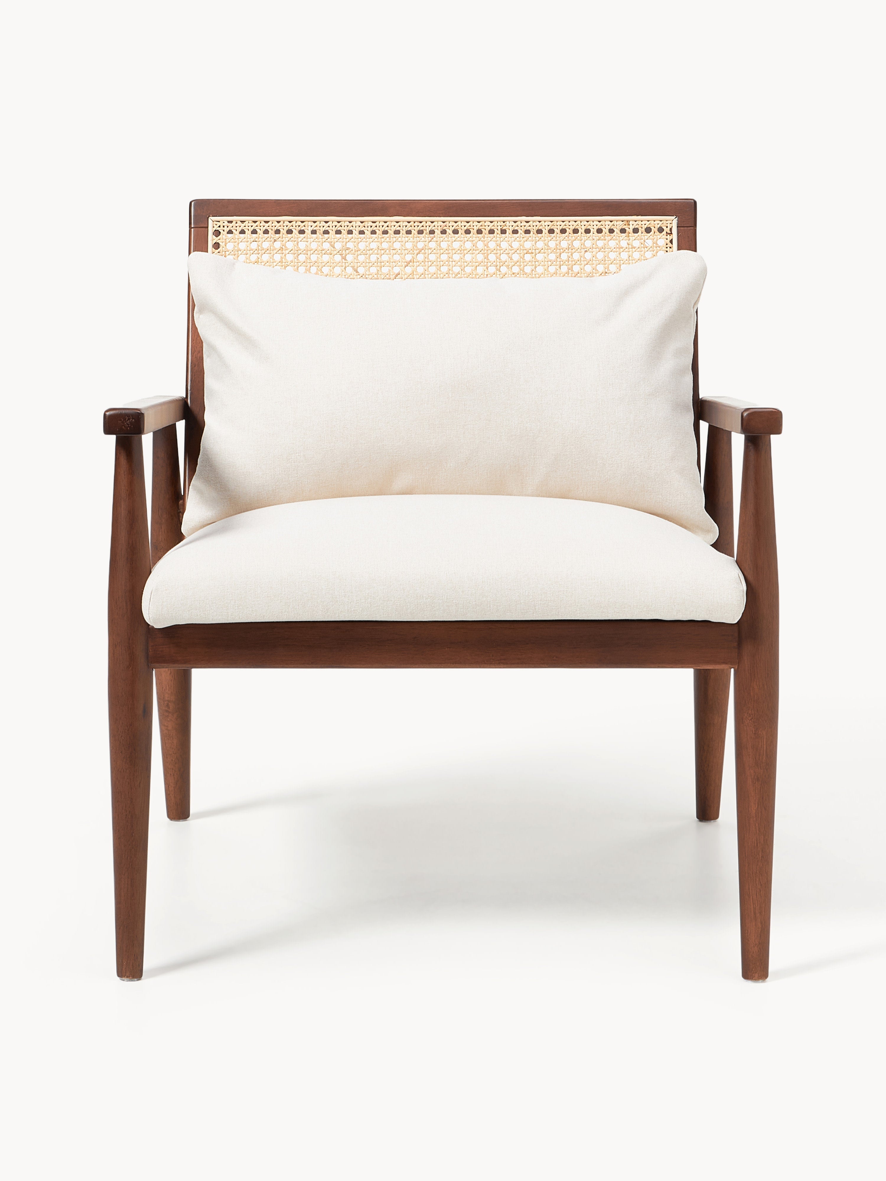 Manuell Rubberwood Lounge Chair