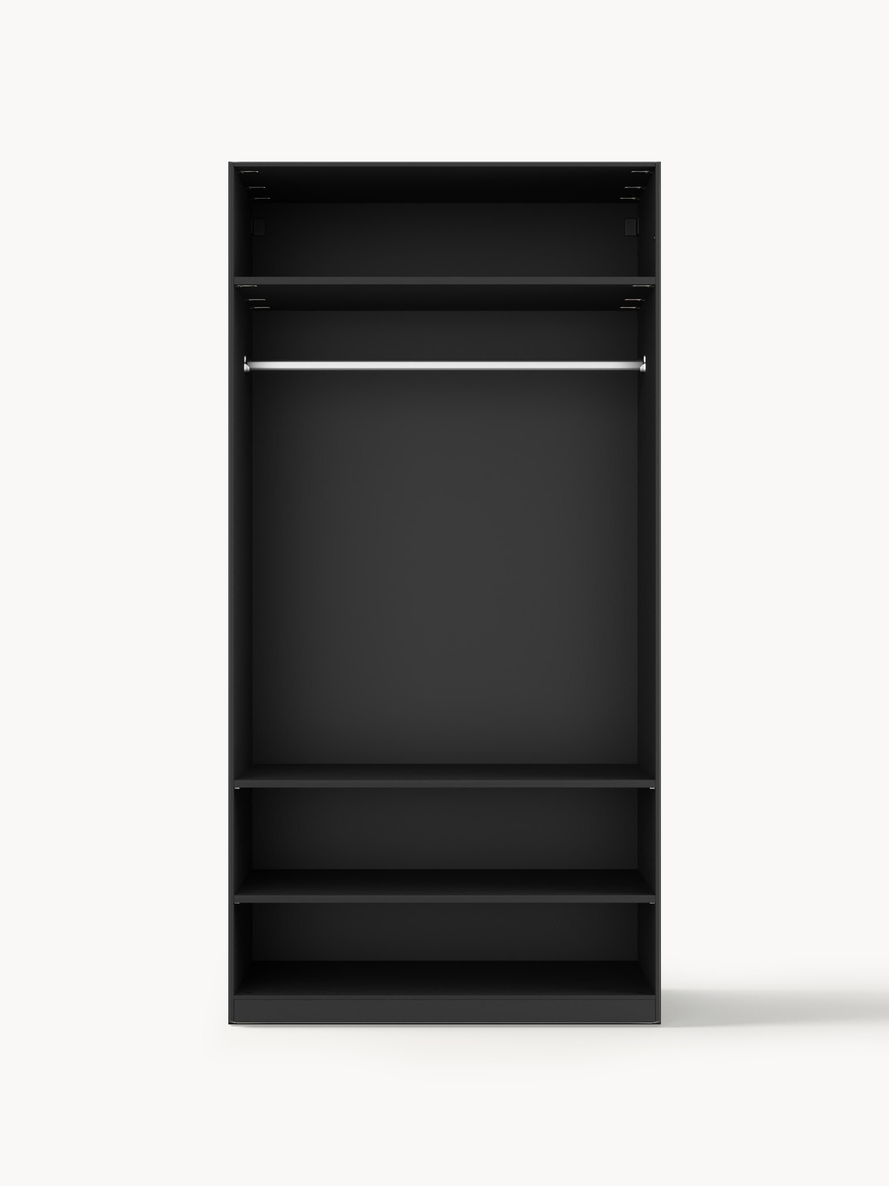 Jeanne Modular Hinged Door Wardrobe, 100 cm Wide, in various sizes